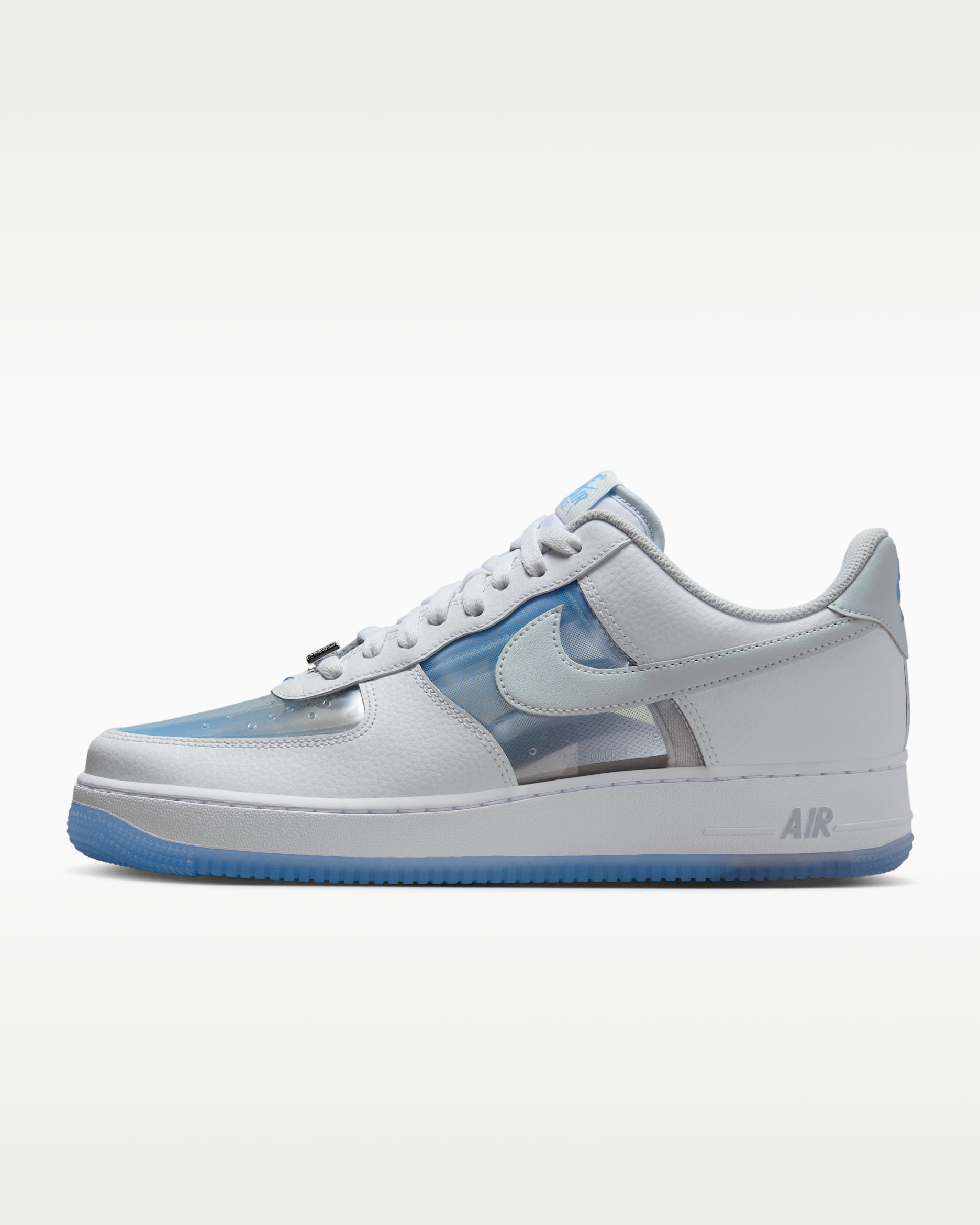 Nike Air Force 1 Retro Men's Shoes - White/University Blue/Pure Platinum