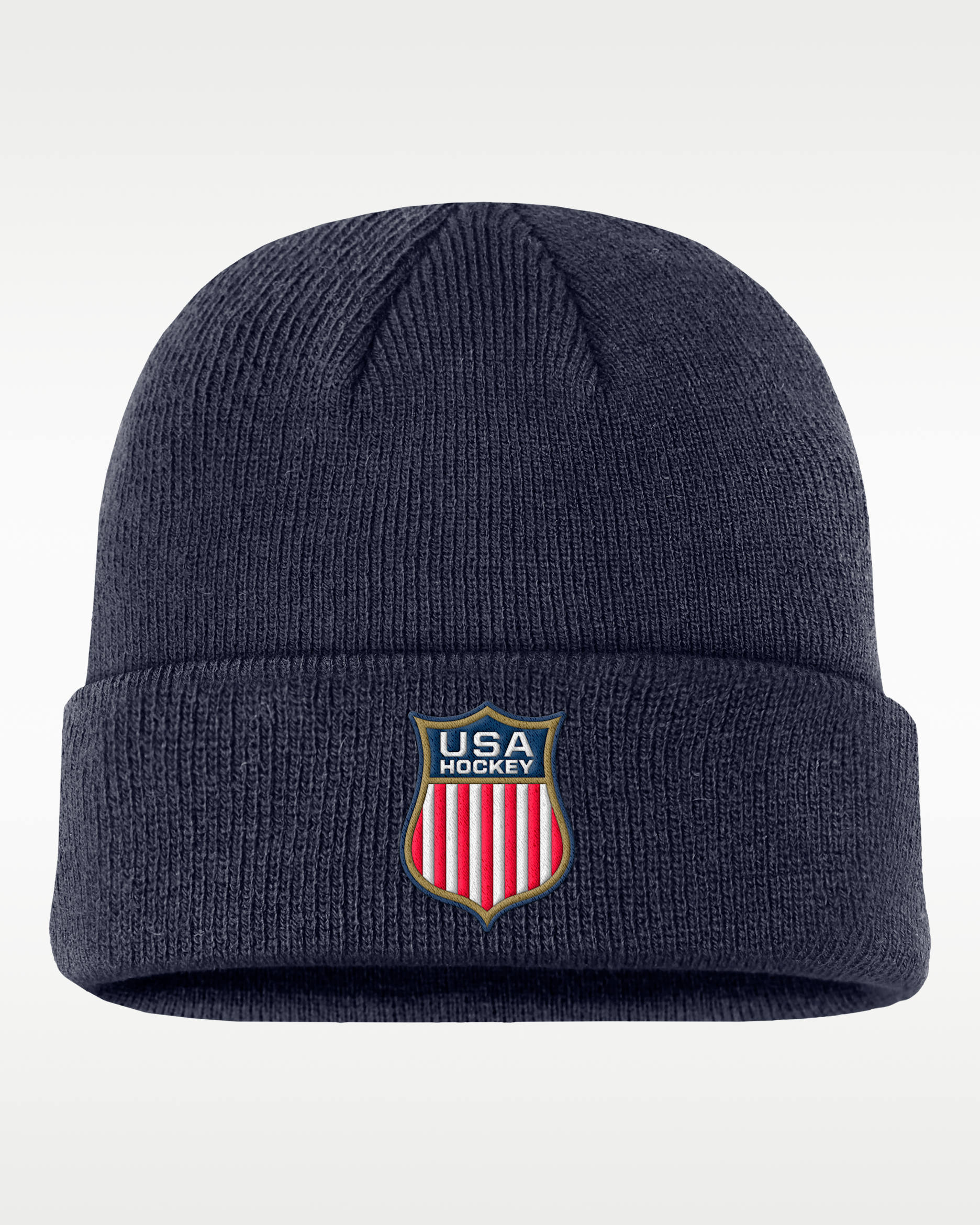 Nike USA Olympic Team 2026 "Gold Medal" Terra BIg Kids' Cuffed Beanie - College Navy