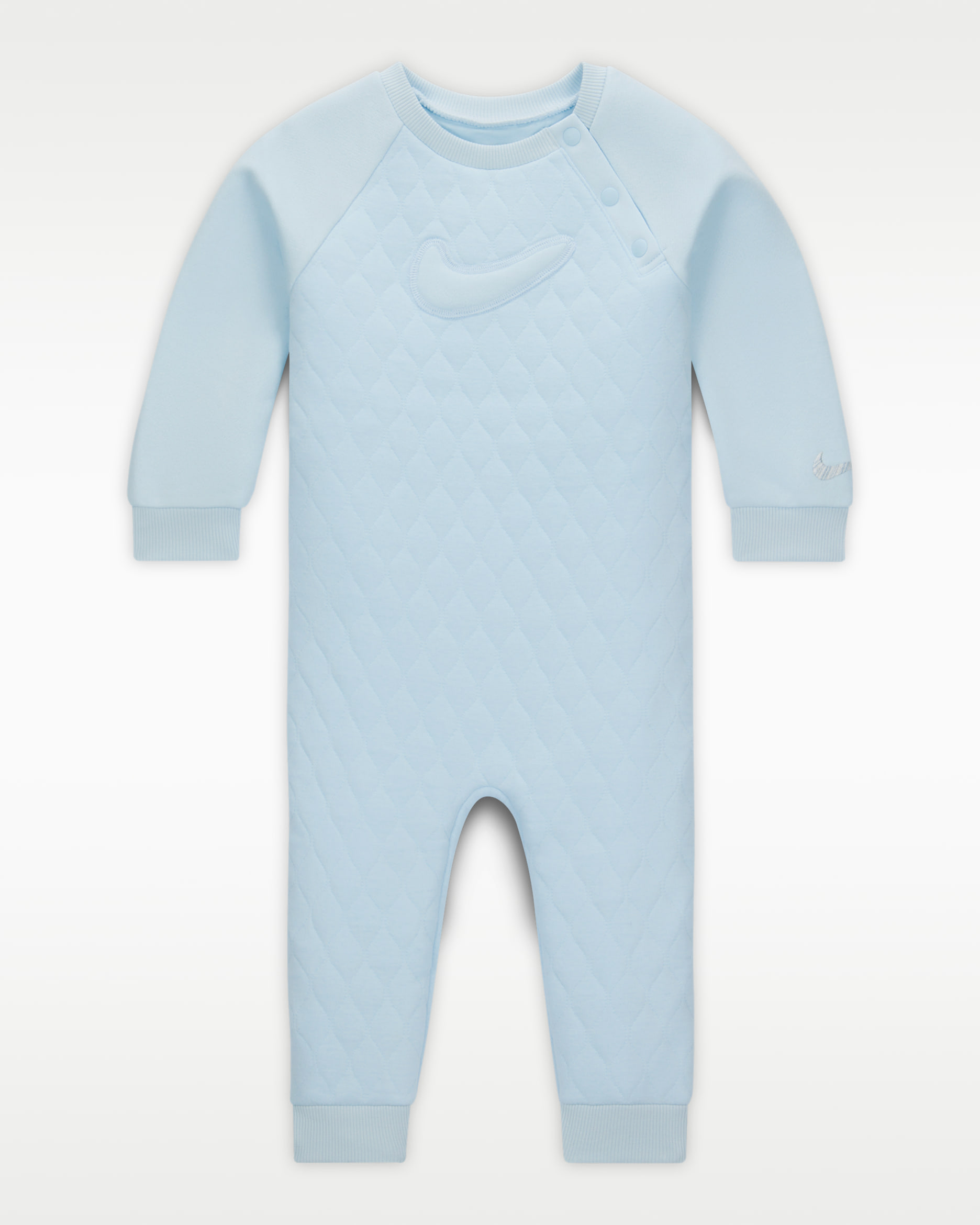 ナイキ レディー、セット！ベビーカバーオール - ブルーティント