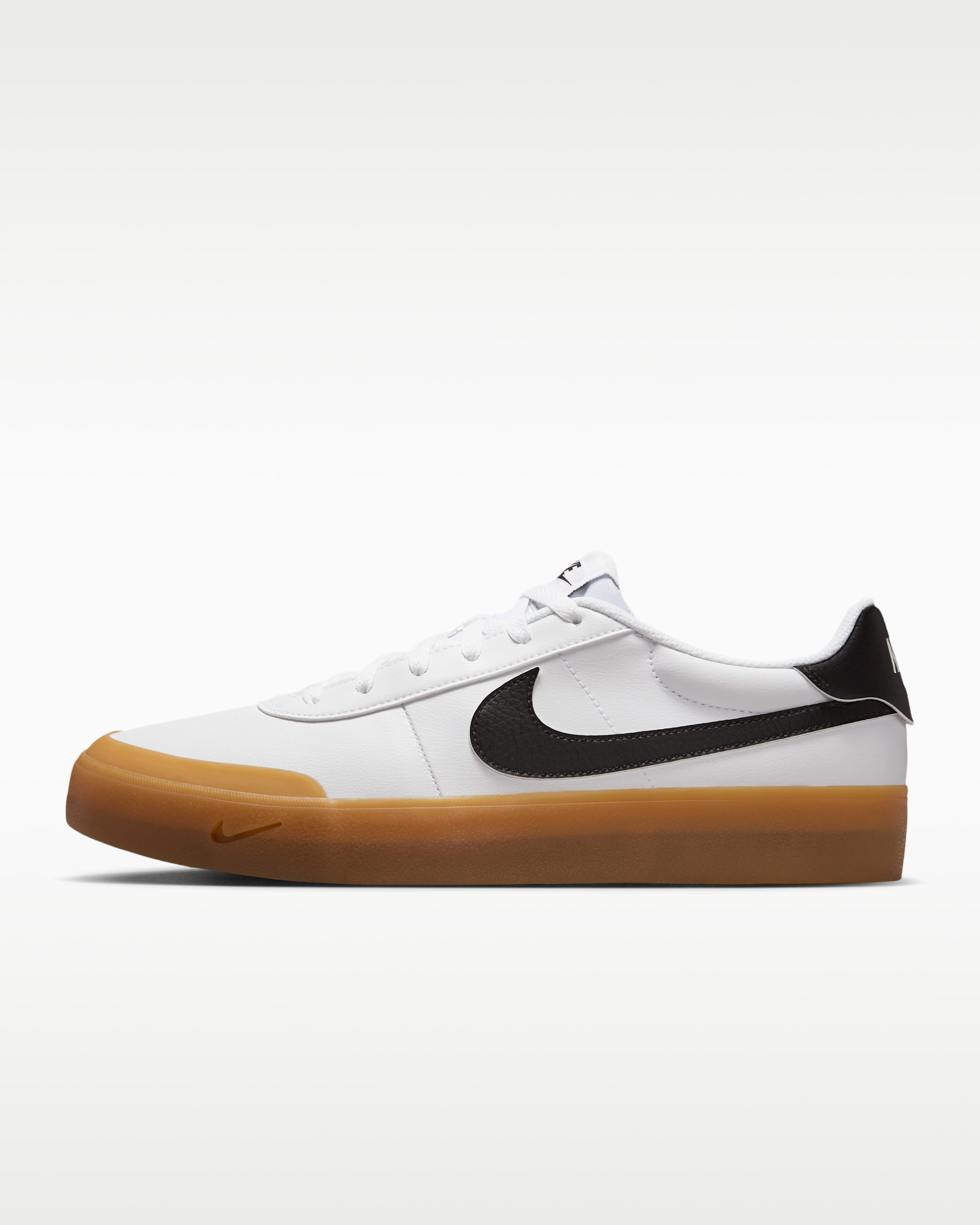Tenis para hombre Nike Court Shot - Blanco/Marrón claro goma/Negro