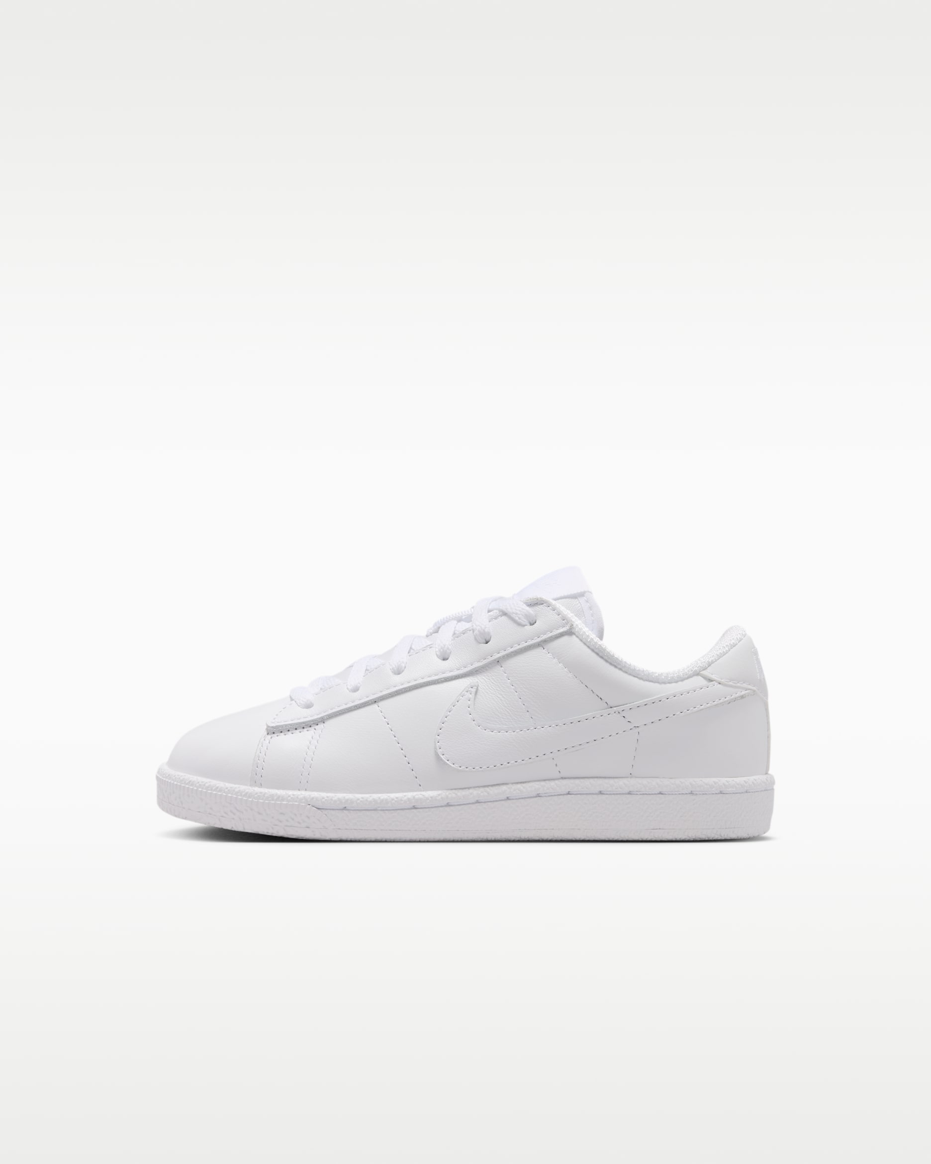 Nike Tennis Classic Younger Kids' Shoes - White/White/White