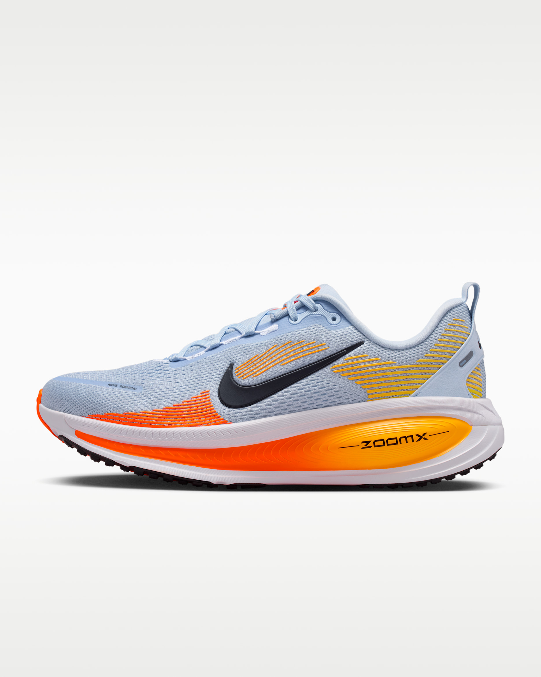 Nike Vomero 18 Men's Road Running Shoes - Hydrogen Blue/Laser Orange/Total Orange/Black