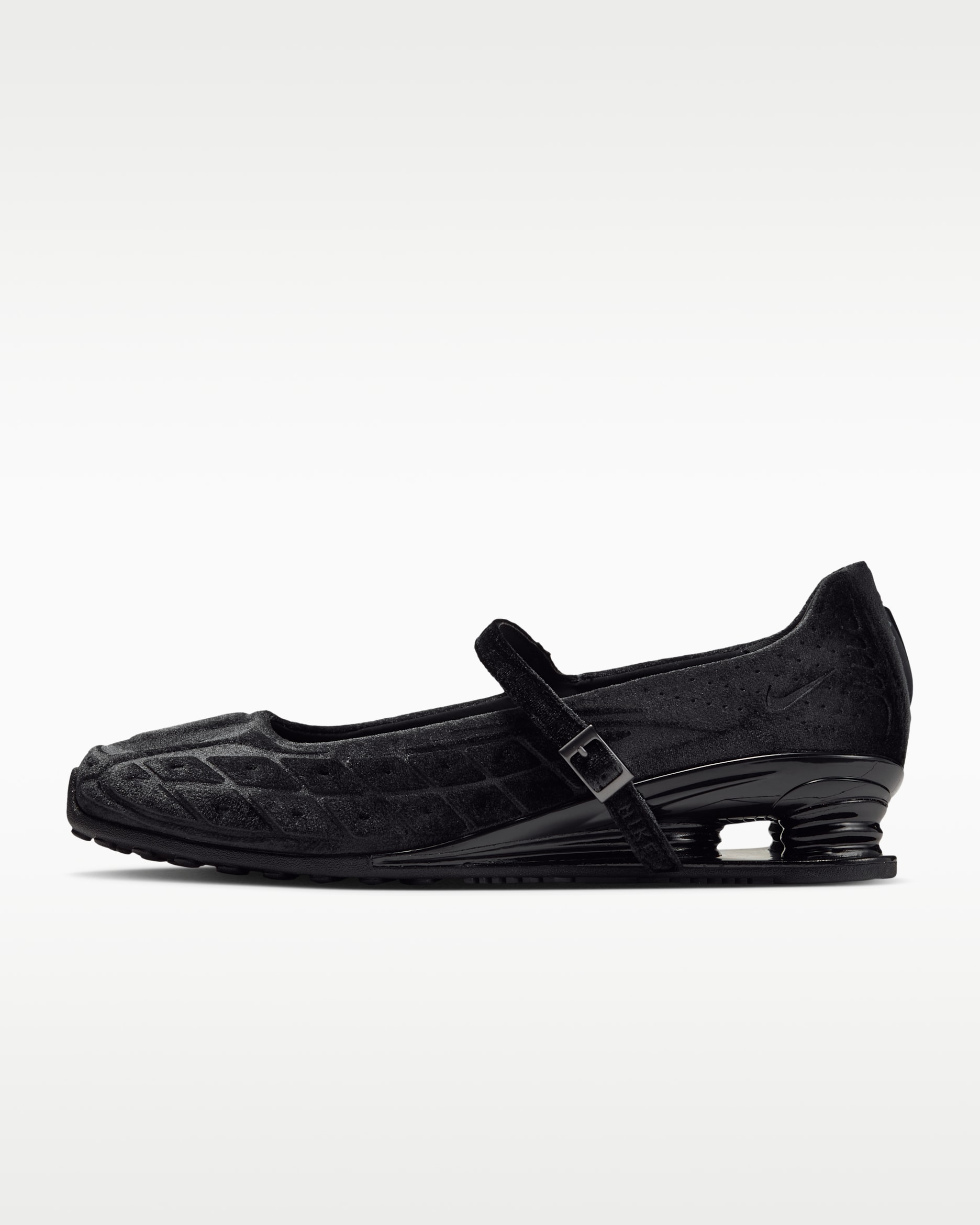 Nike Shox Z Calistra Velvet Women's Shoes - Black/Black/Black