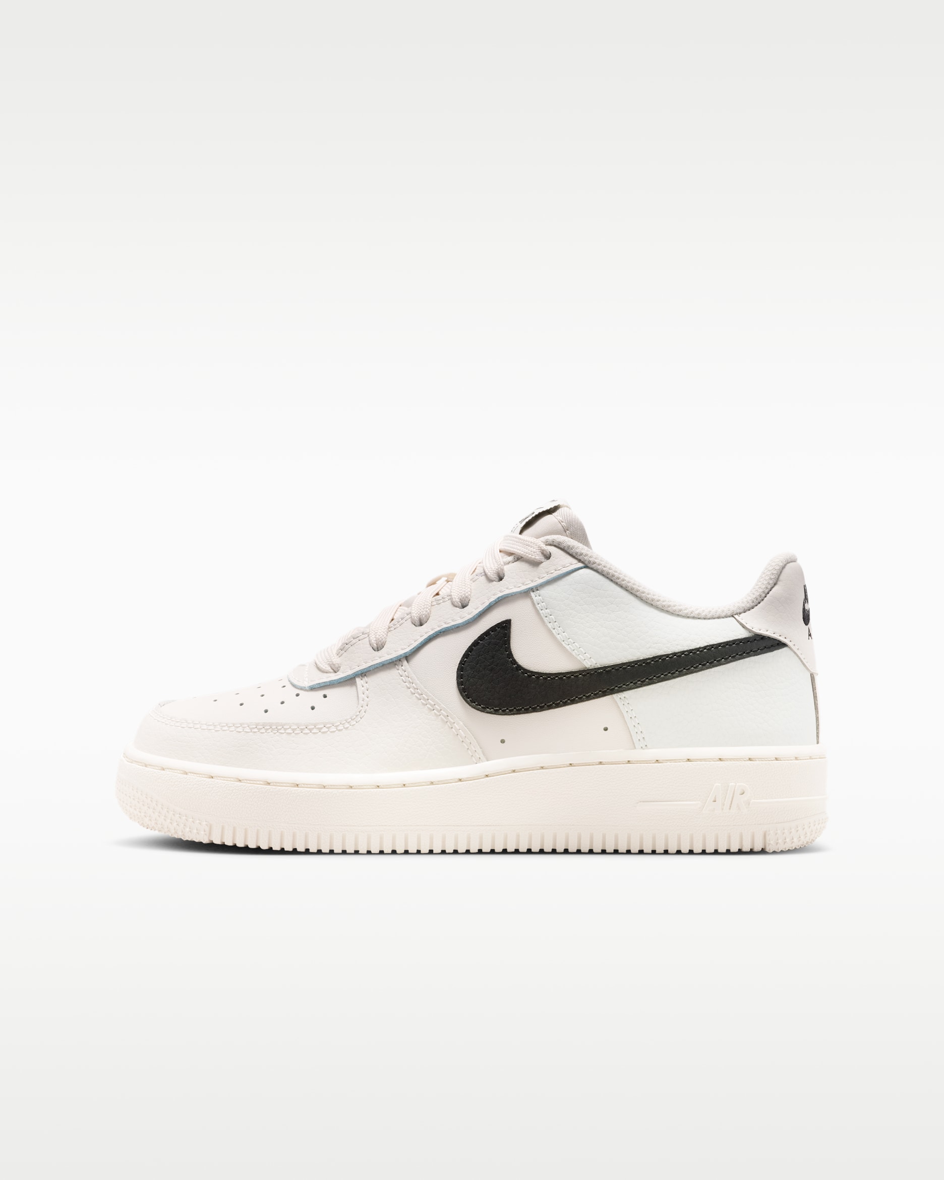 Nike Air Force 1 Essential+ Big Kids' Shoes - Phantom/Black