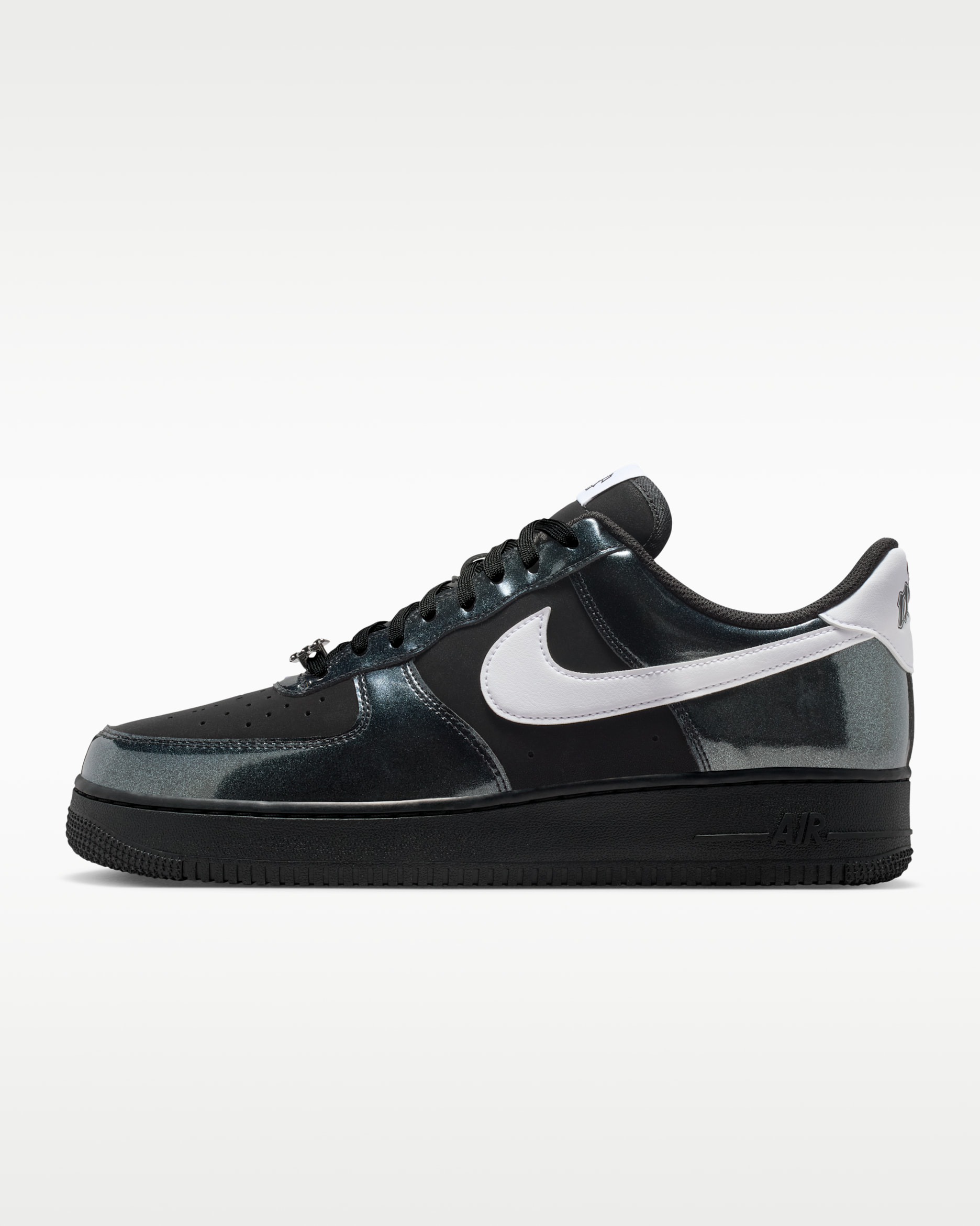 Chaussure Nike Air Force 1 '07 LV8 pour homme - Noir/Blanc