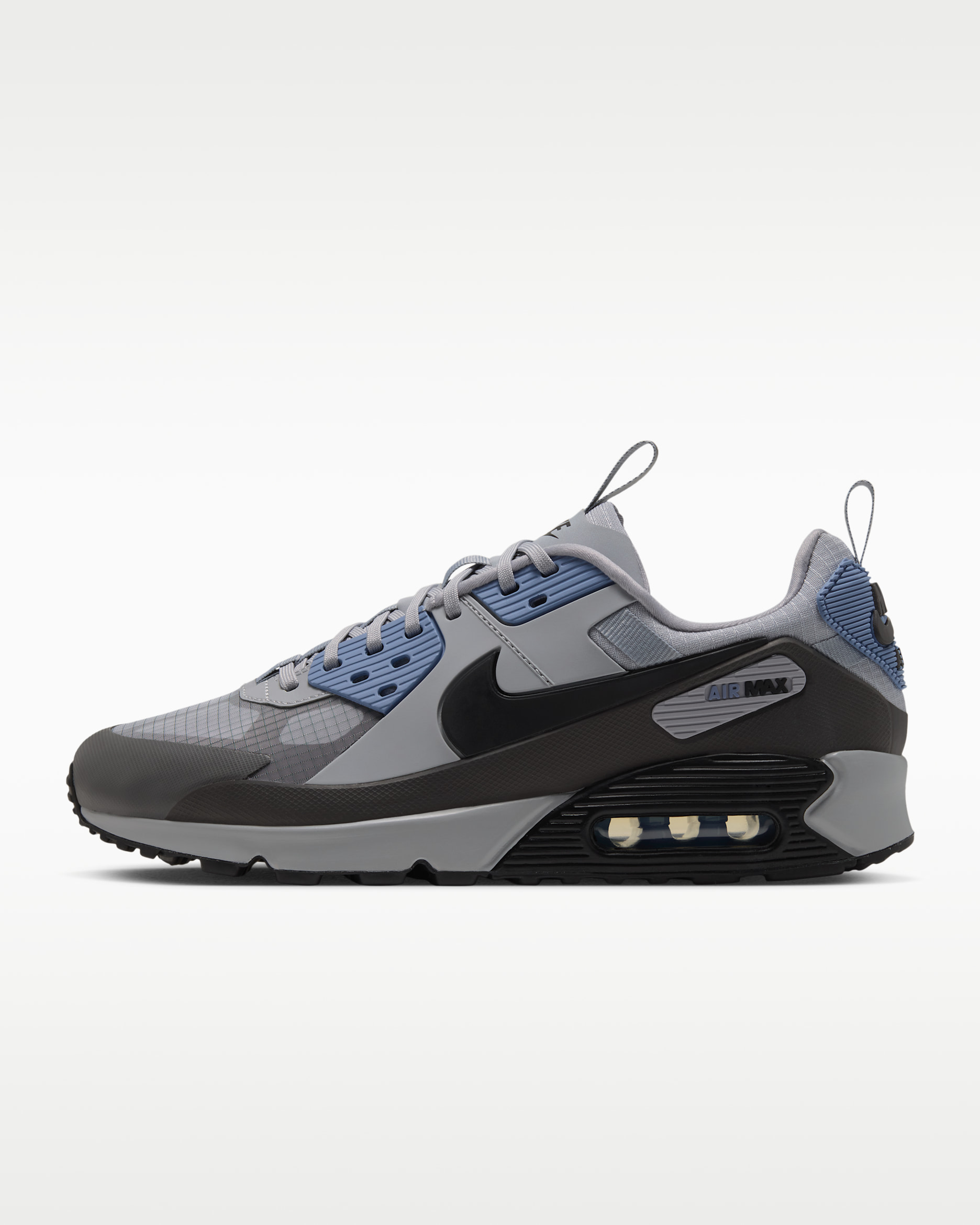 Nike Air Max 90 Drift Men's Shoes - Medium Ash/Work Blue/Wolf Grey/Black
