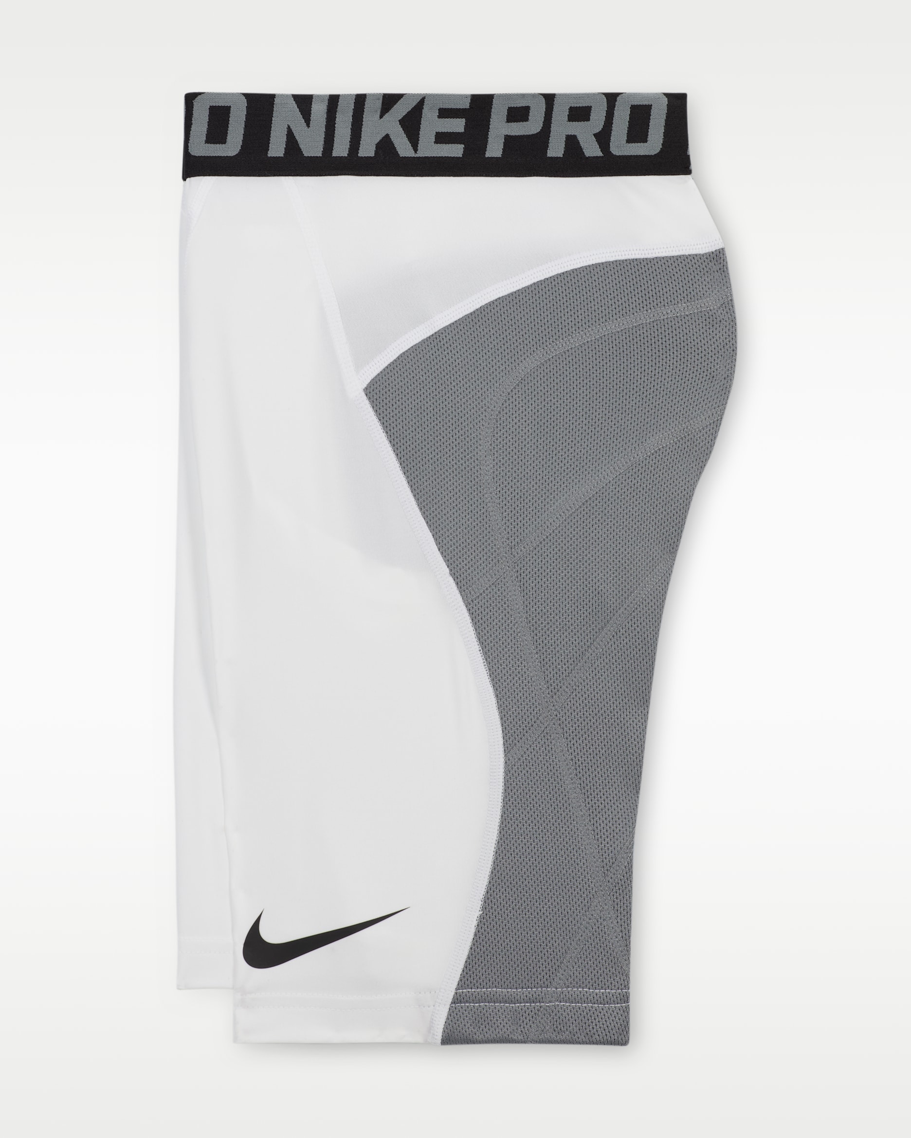 Nike Pro Big Kids' Slider Shorts - White