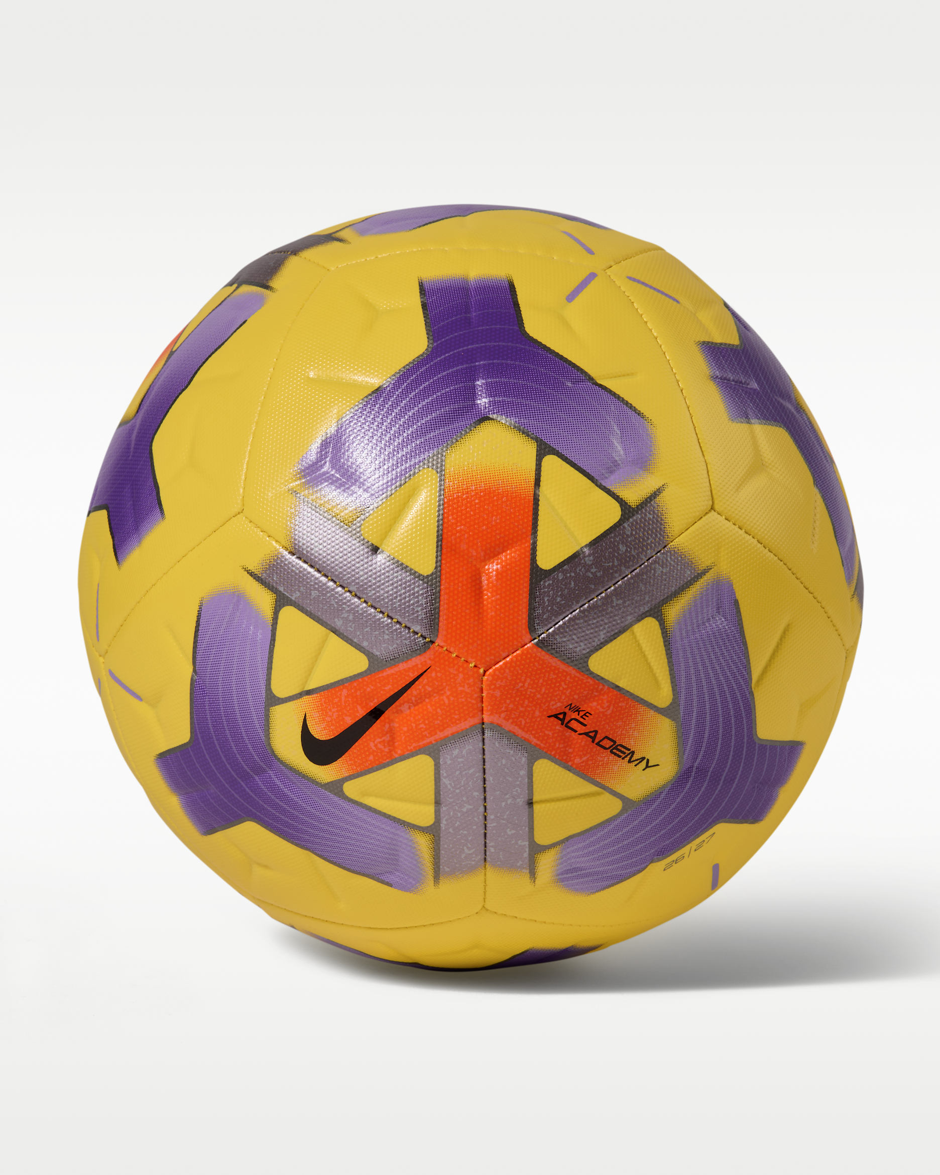 Nike Academy Balón de fútbol - Amarillo/Hyper Crimson/Morado/Negro