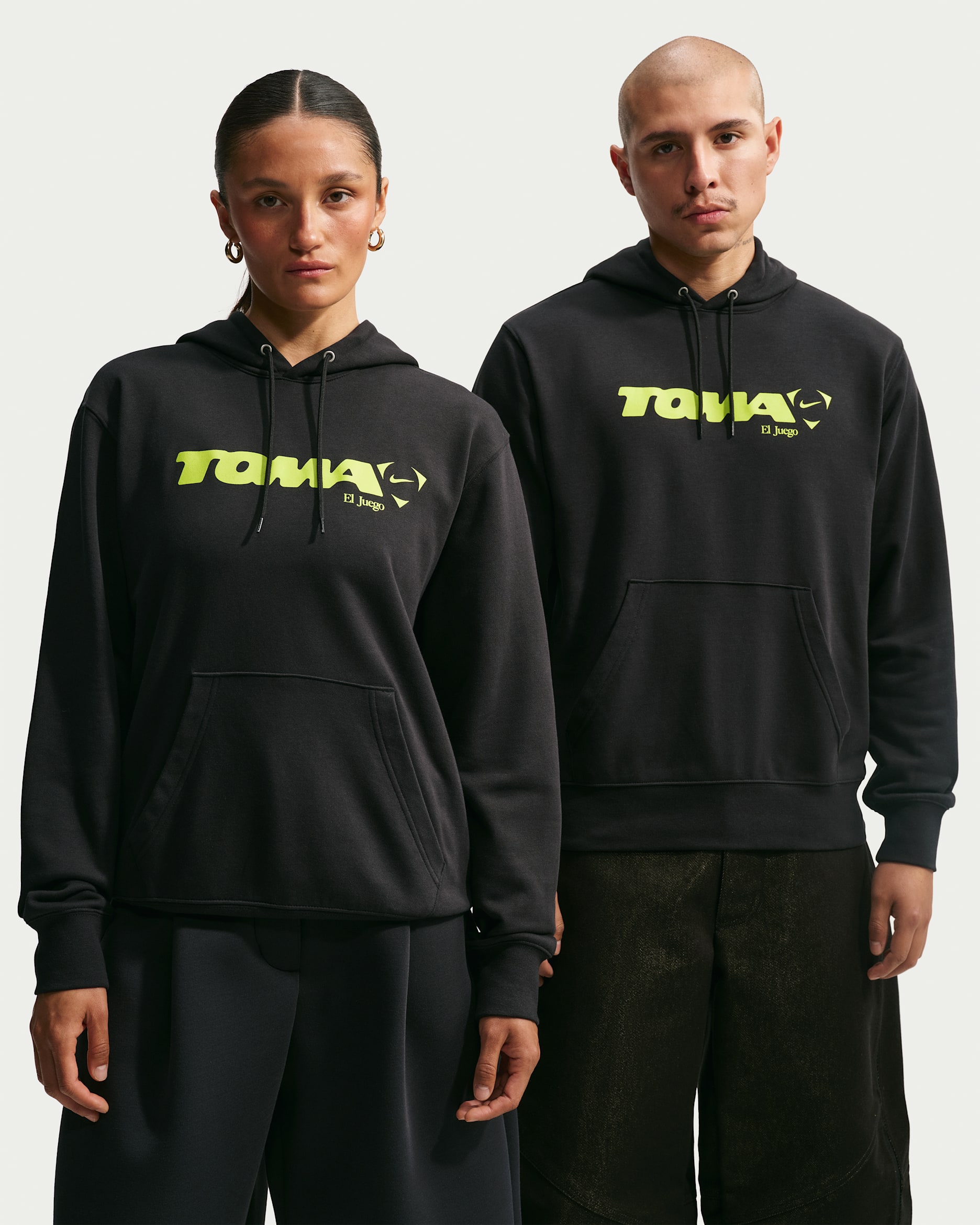 TOMA Nike Soccer Pullover Hoodie - Black