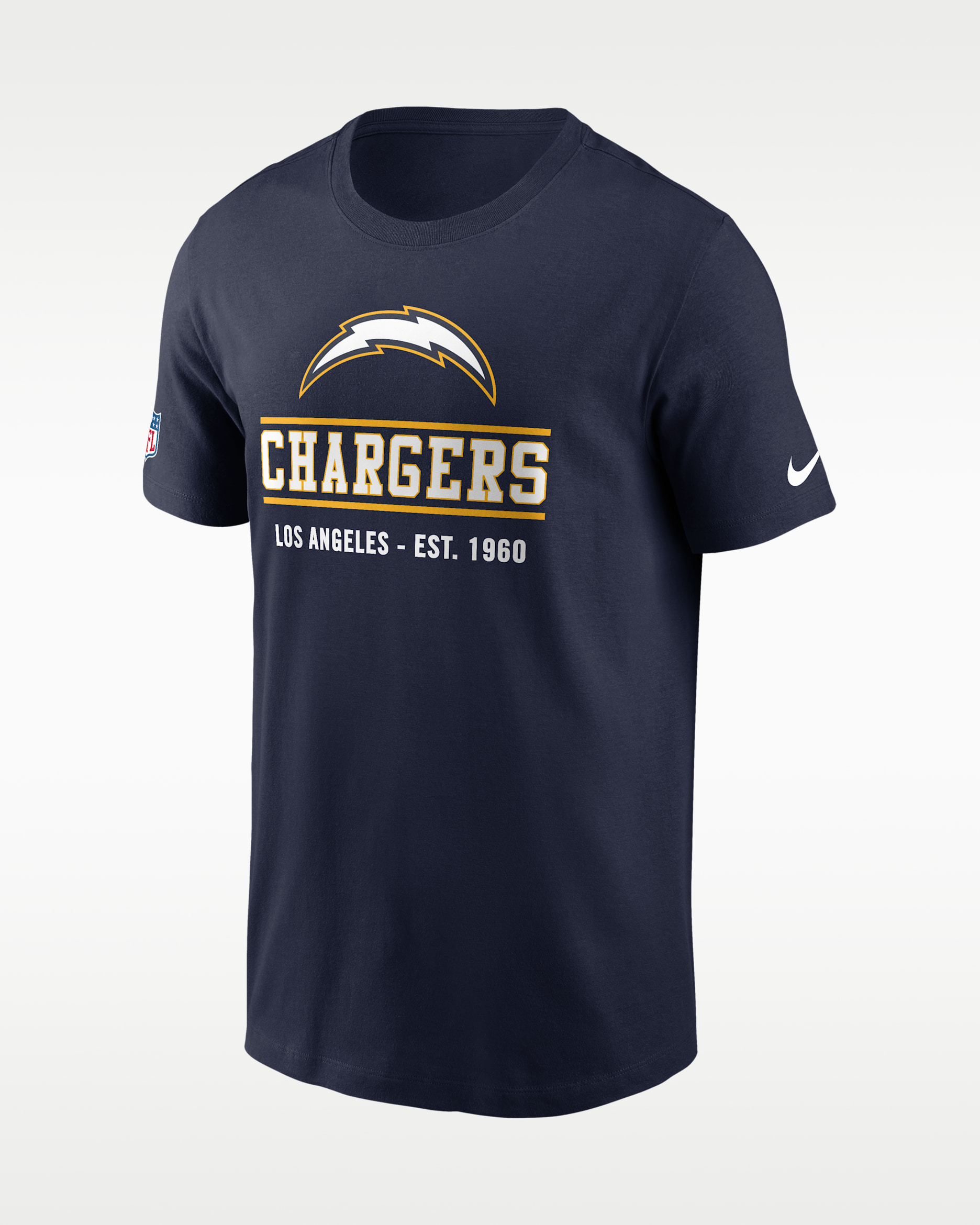 Los Angeles Chargers Essential Men's Nike Dri-FIT NFL T-Shirt - Navy