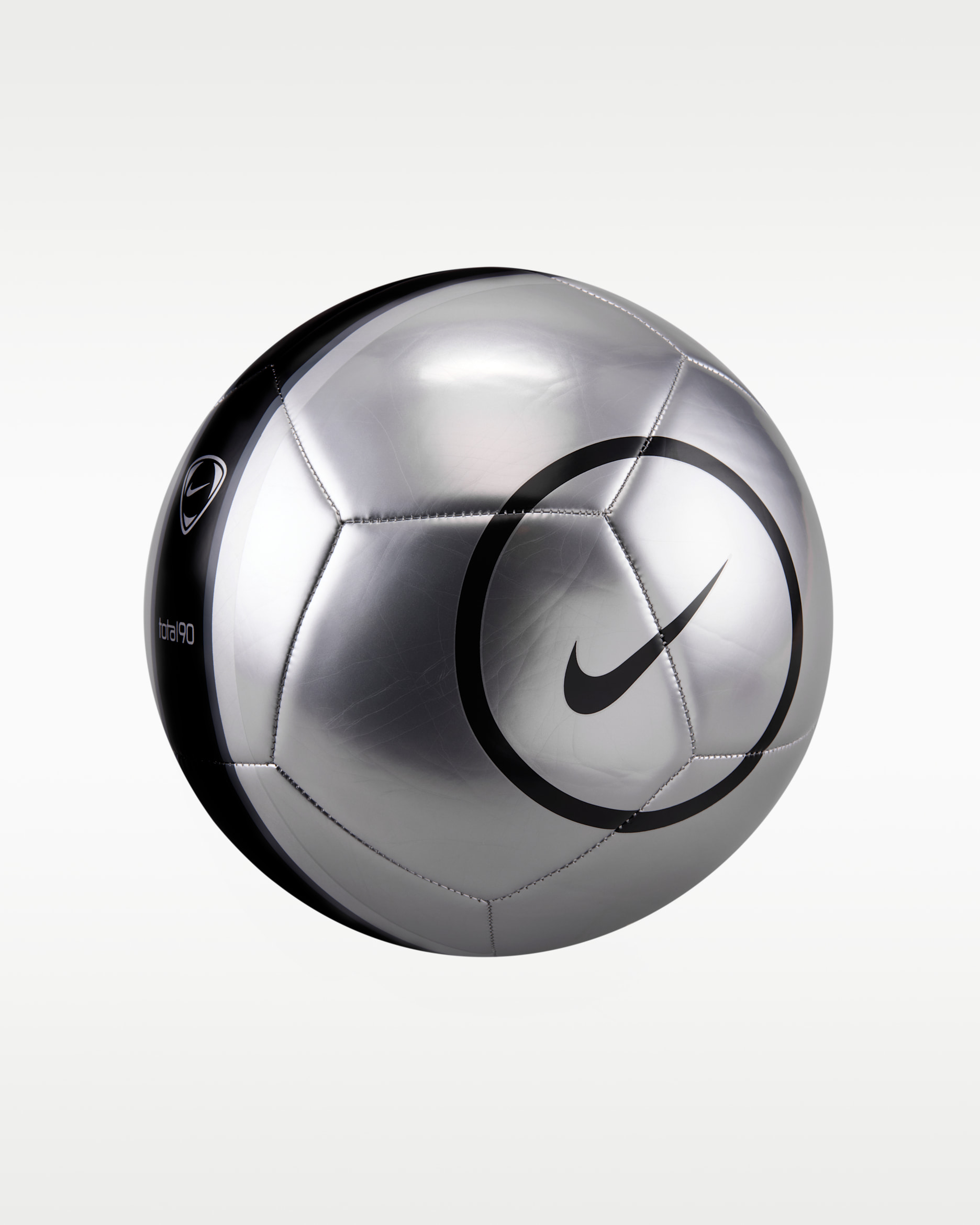 Ballon de foot Nike Academy Total 90 - Metallic Silver/Noir/Noir
