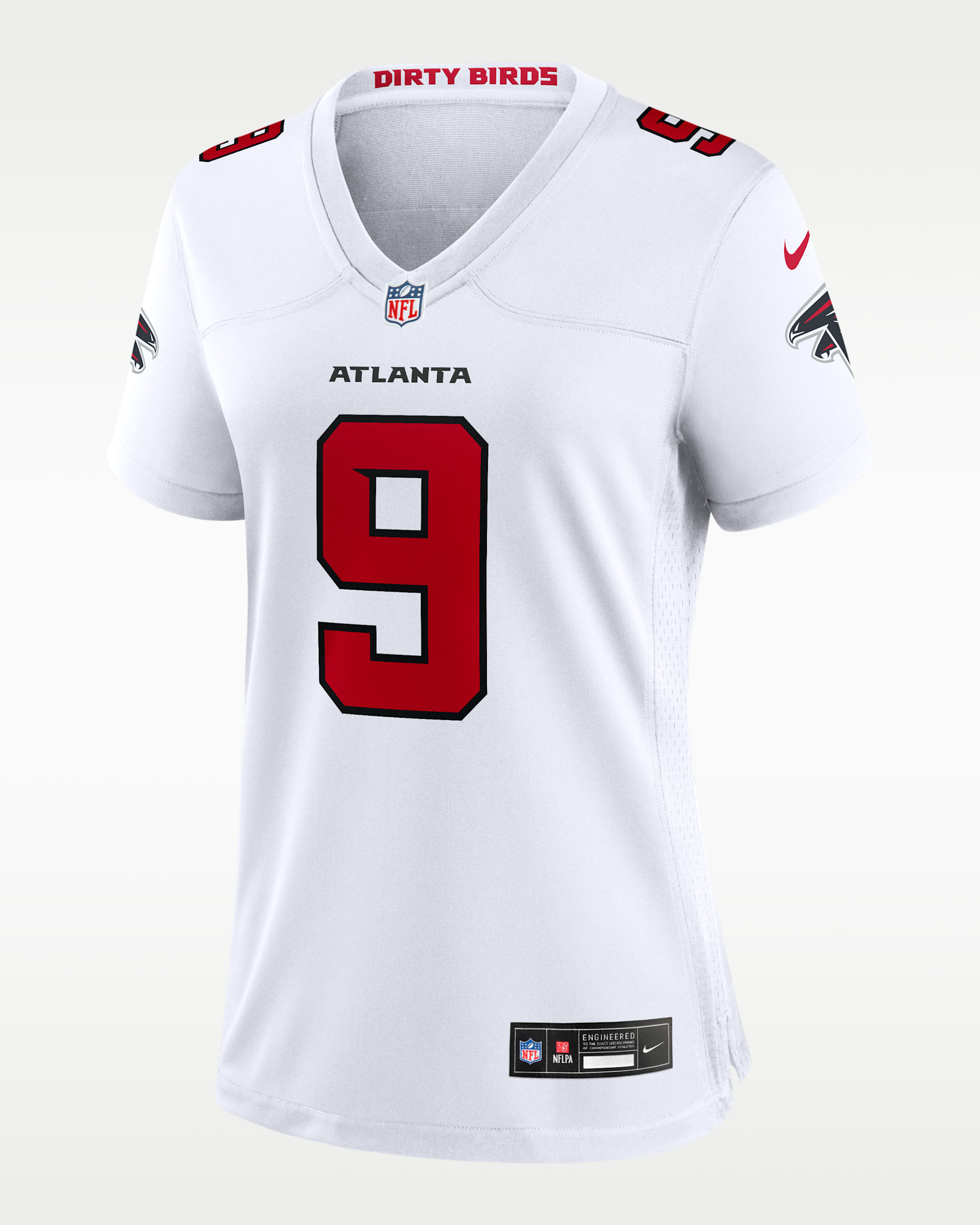 Michael Penix Jr. Atlanta Falcons Women's Nike NFL Game Jersey - White