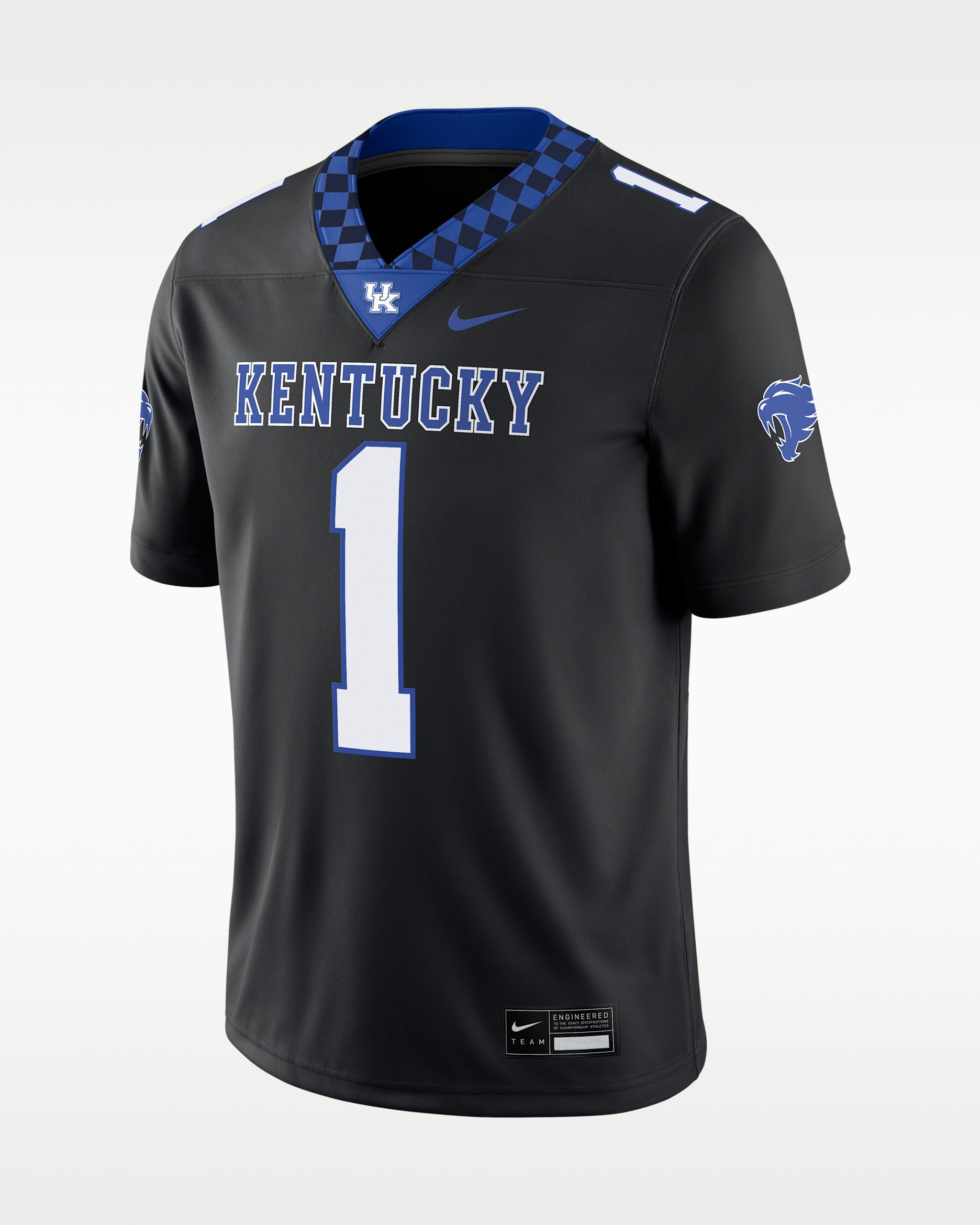 Kentucky Men's Nike Dri-FIT College Game Jersey - Black