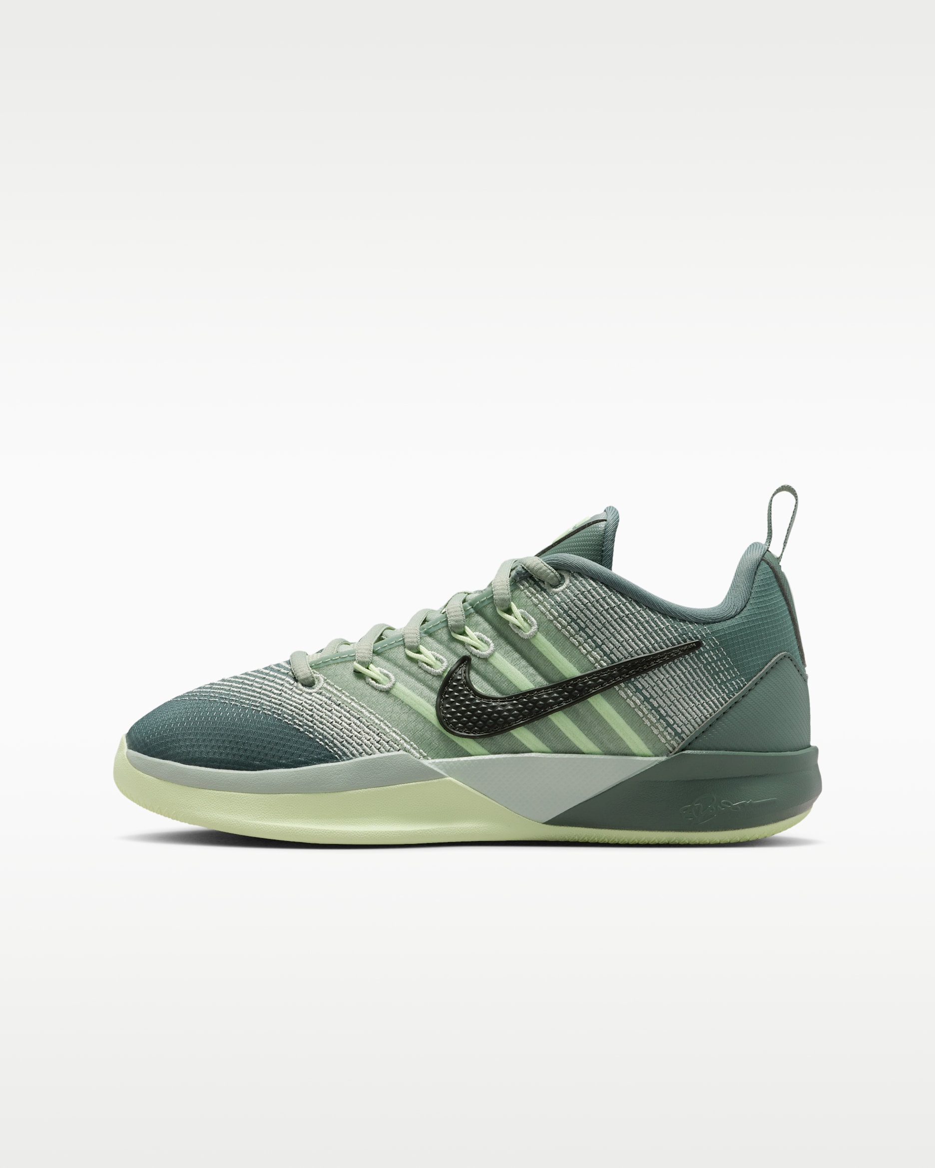 Sabrina 3 Older Kids' Basketball Shoes - Clay Green/Seafoam/Volt Tint/Sequoia