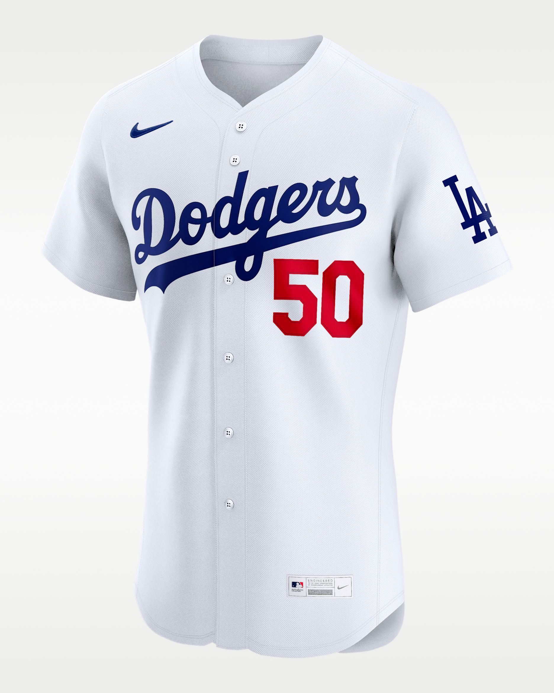 Mookie Betts Los Angeles Dodgers Men's Nike Dri-FIT ADV MLB Elite Jersey - White