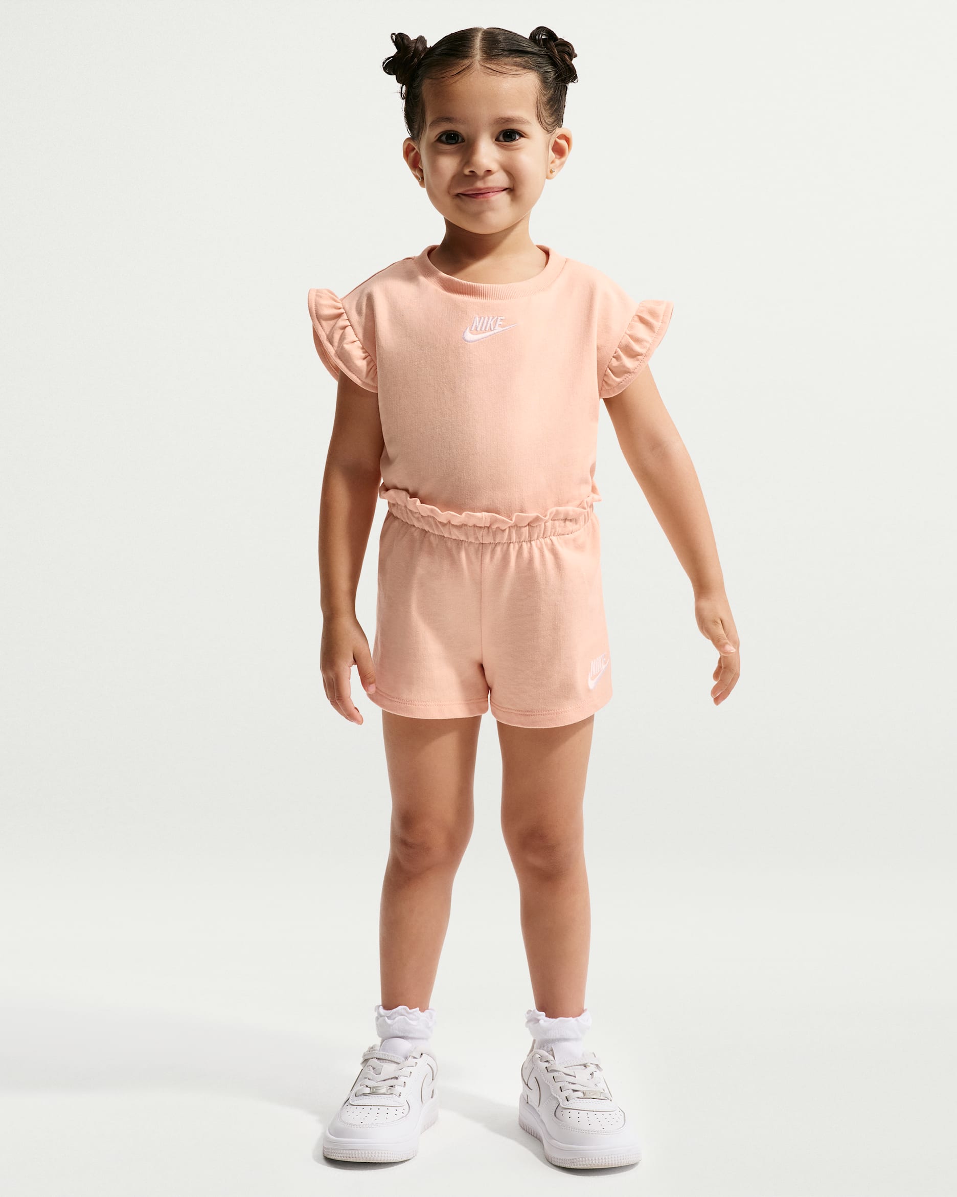 나이키 베이비 투피스 베이비 프렌치 테리 세트 - 아틱  오렌지