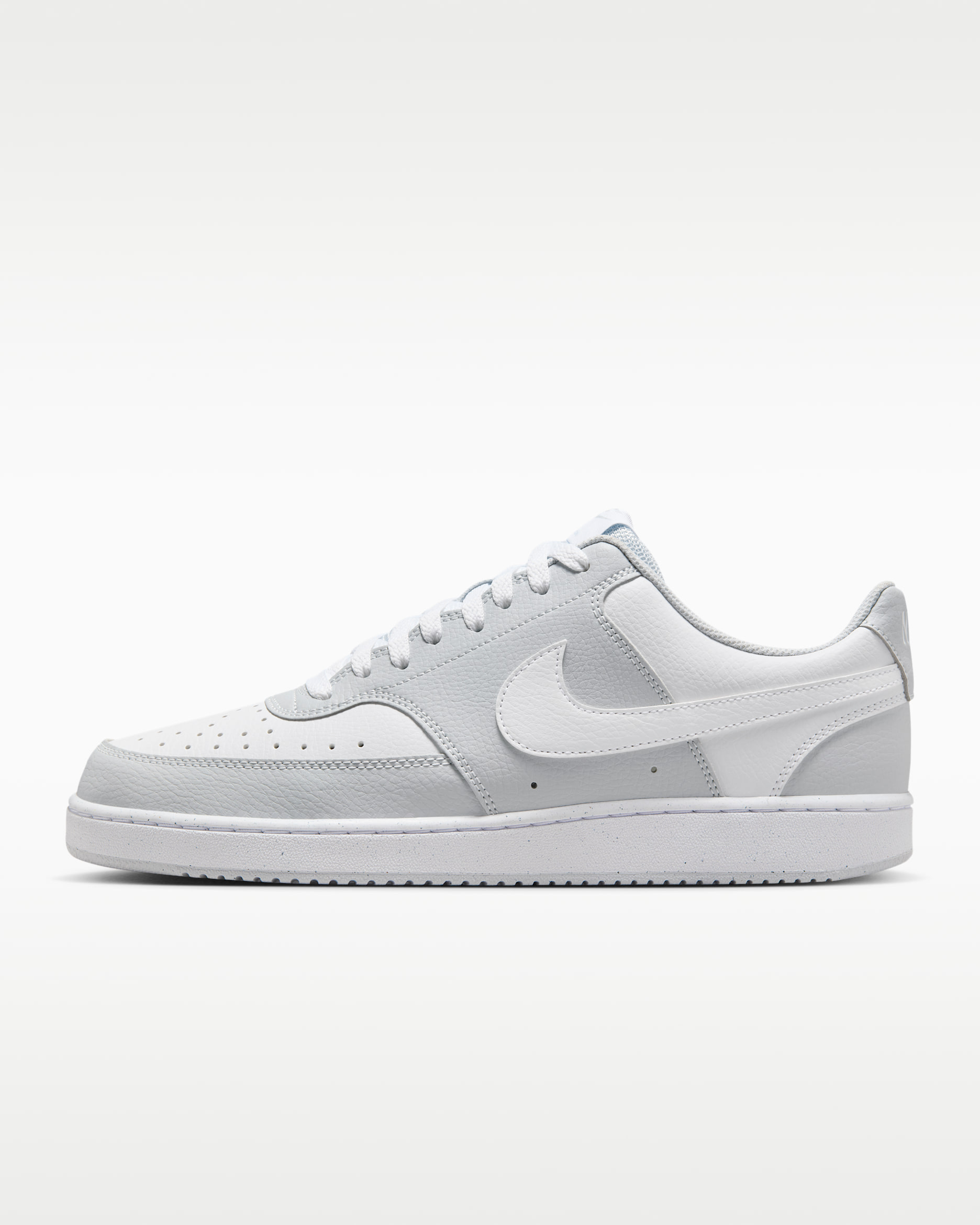 Nike Court Vision Low Men's Shoes - Pure Platinum/White