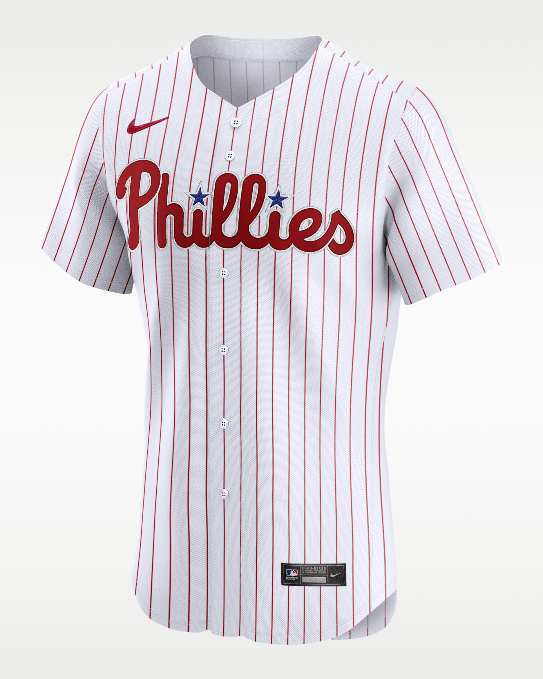 Jersey Nike Dri-FIT ADV de la MLB Elite para hombre Philadelphia Phillies - Blanco