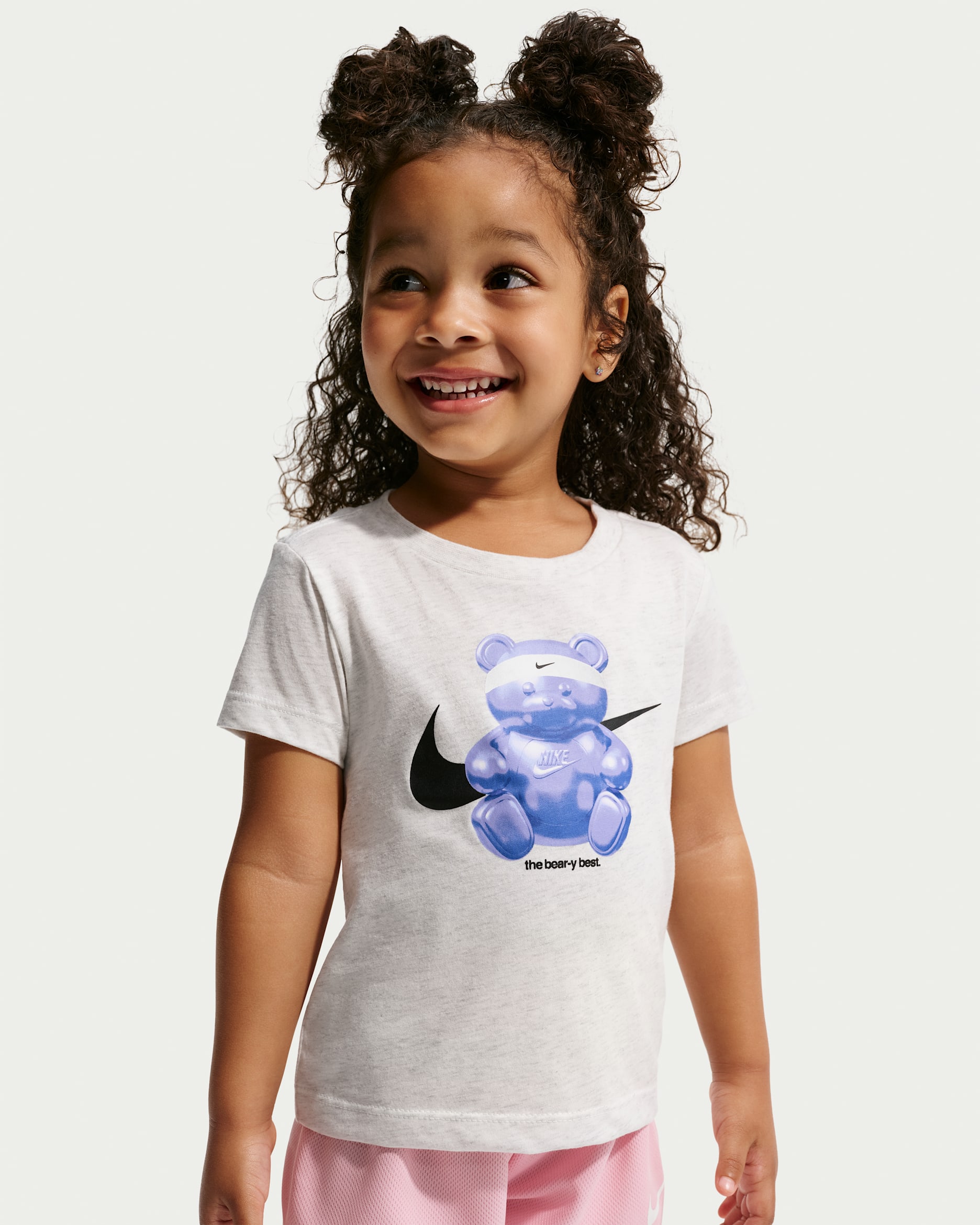 Nike Sportswear Toddler Graphic T-Shirt - Birch Heather