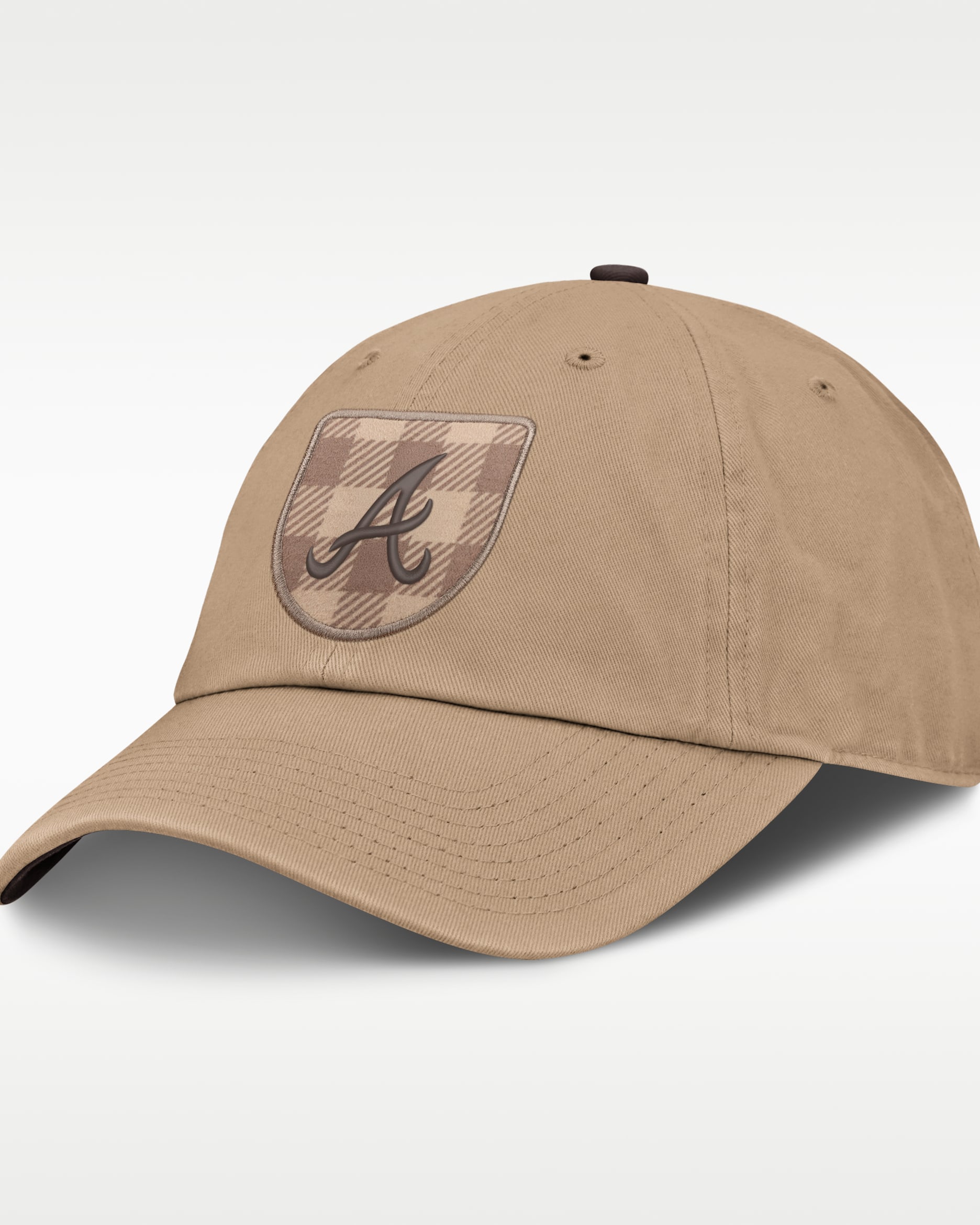Atlanta Braves Statement Men's Nike MLB Adjustable Hat - Legend Light Brown