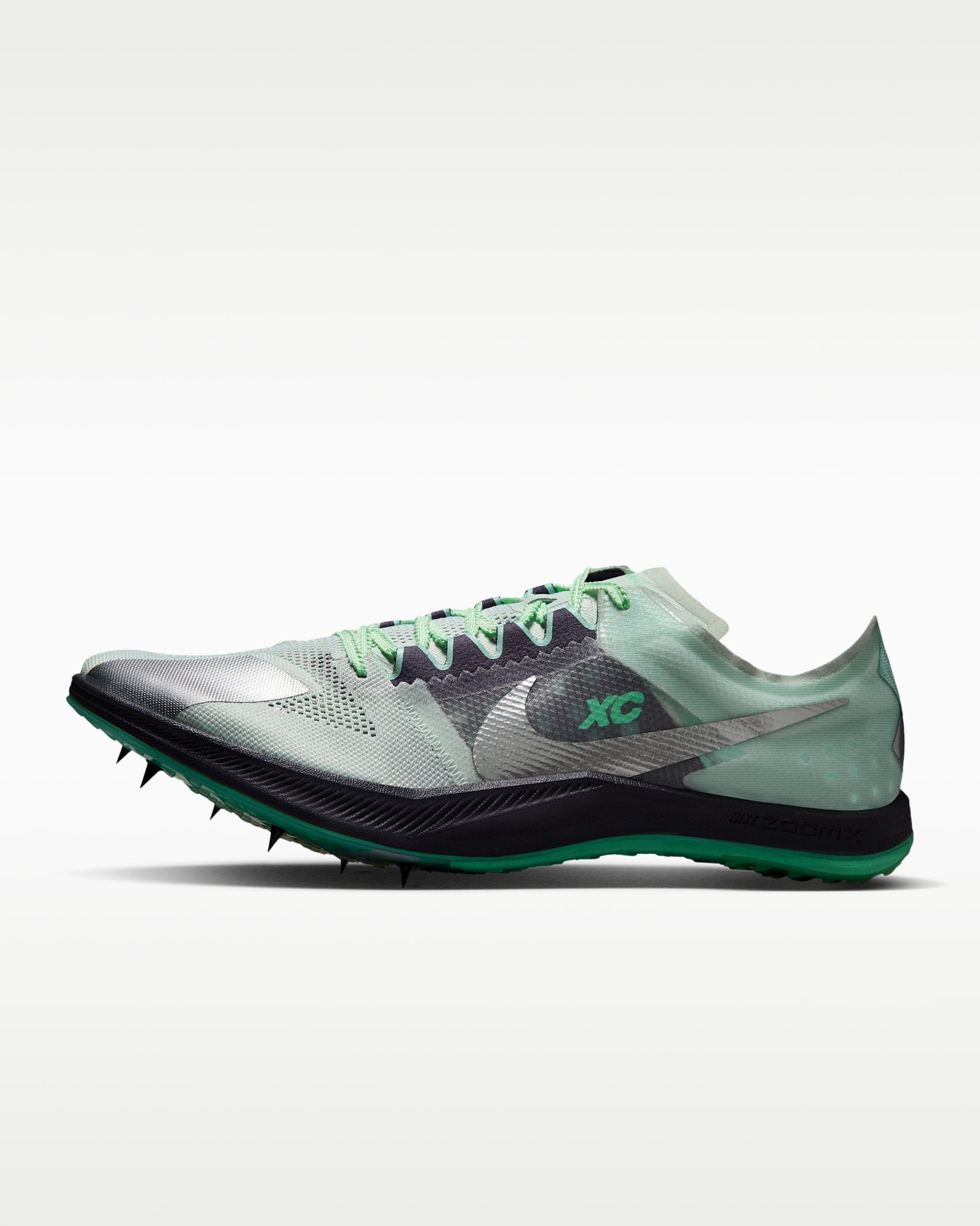 Nike Dragonfly XC Cross-Country Spikes - Barely Green/Green Glow/Iced Jade/Metallic Silver