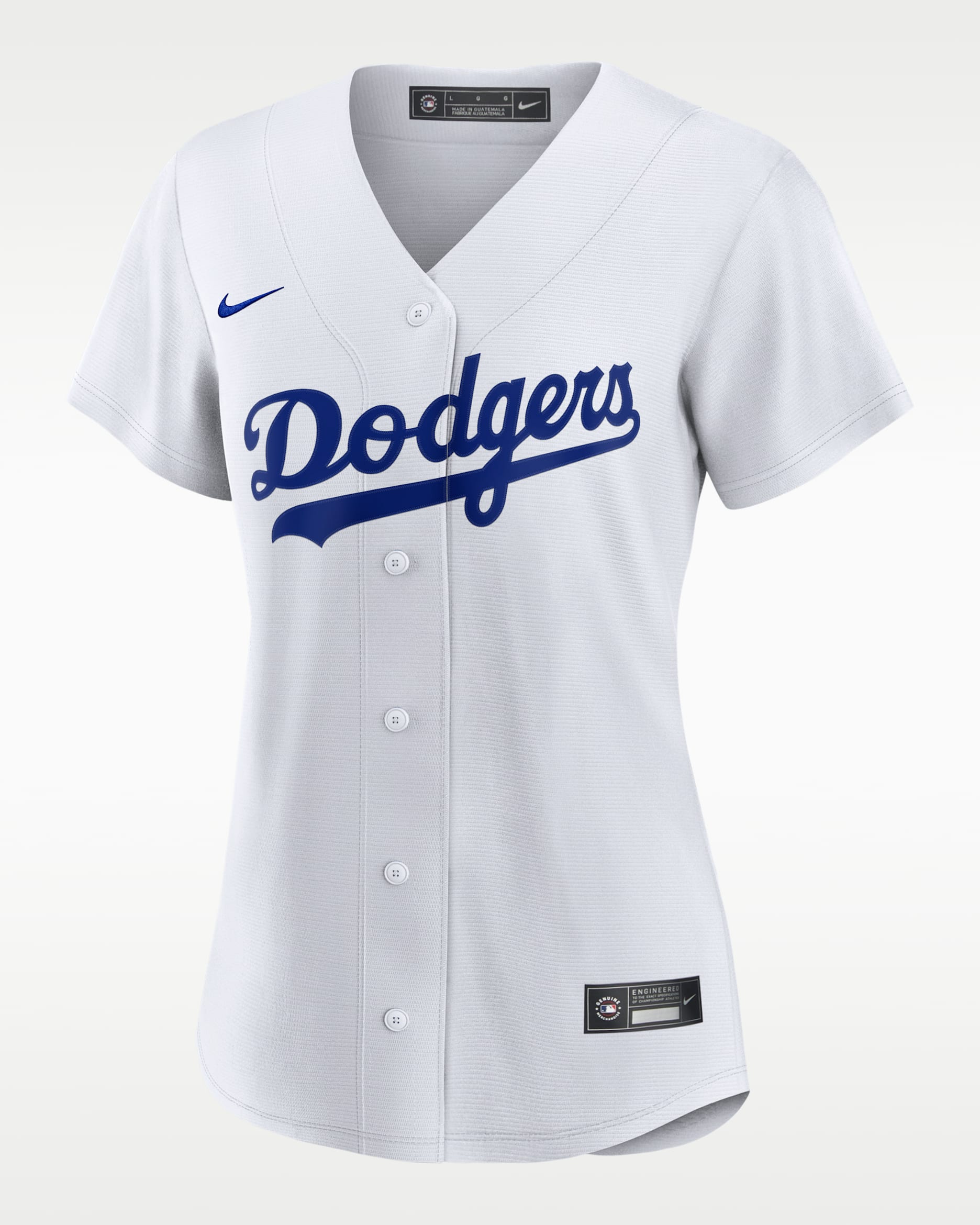 Jersey Nike de la MLB Replica para mujer Yoshinobu Yamamoto Los Angeles Dodgers - Blanco