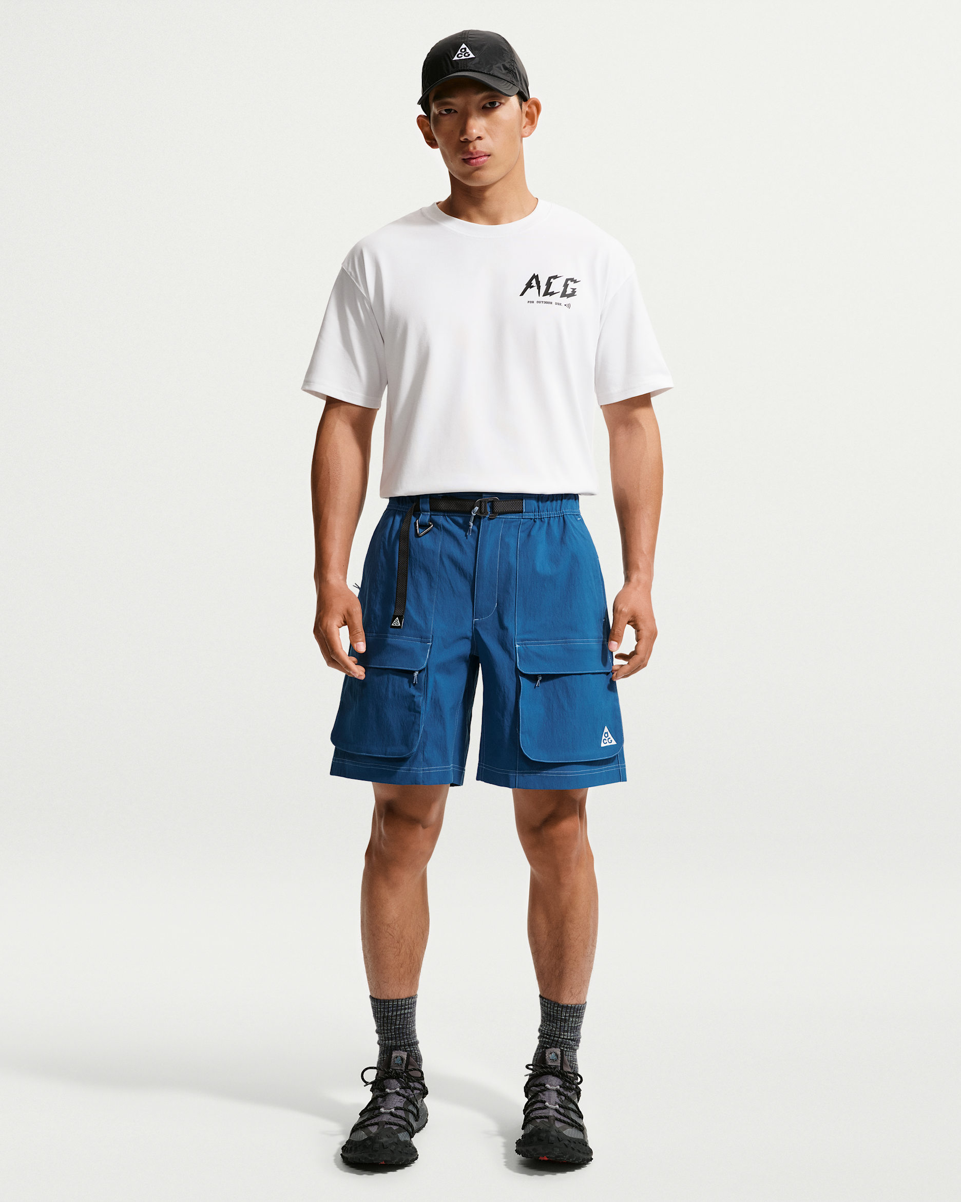 Nike ACG "Smith Summit" Men's Cargo Shorts - Court Blue/Work Blue/Black/Summit White