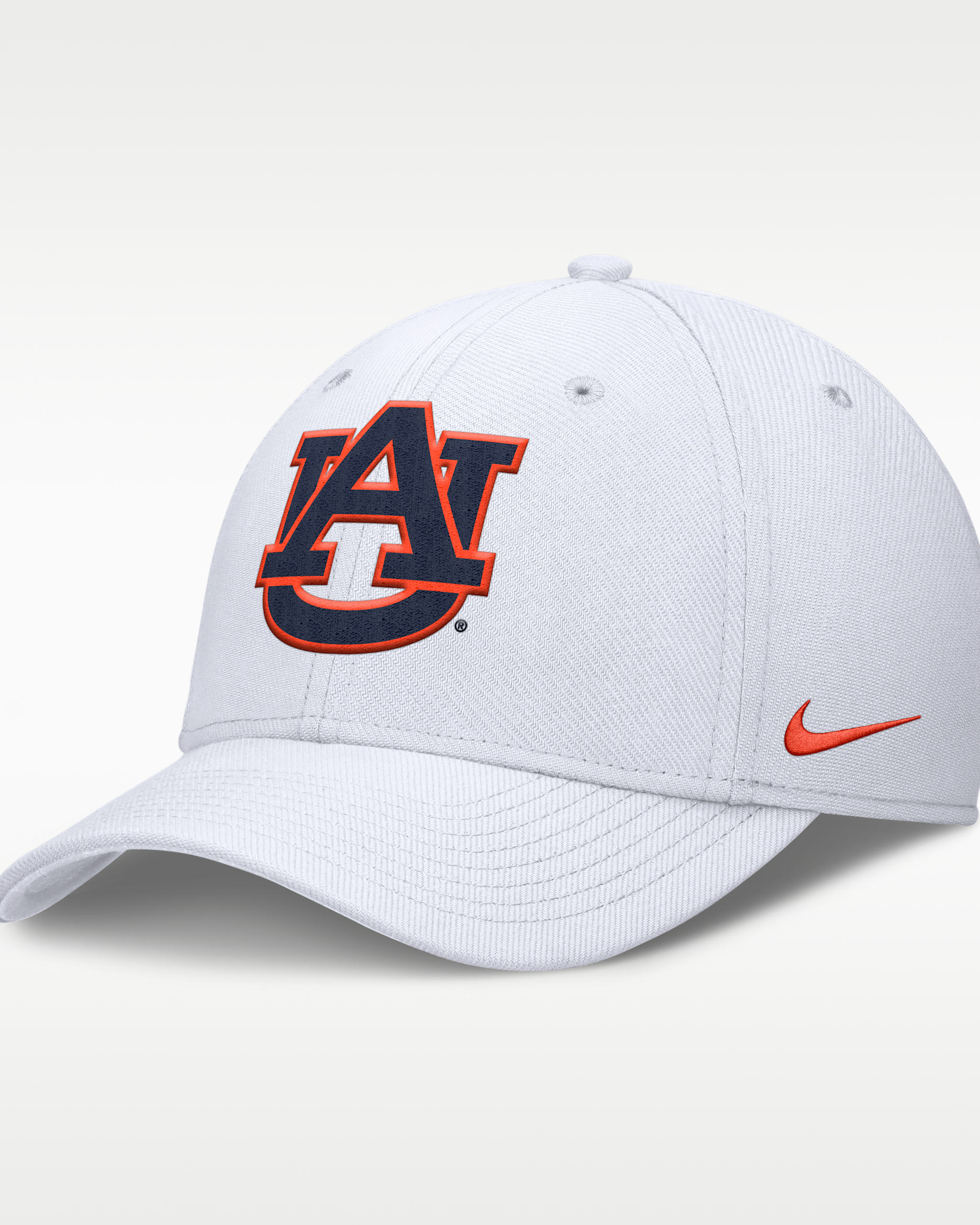 Auburn Classic Men's Nike Dri-FIT College Hat - White