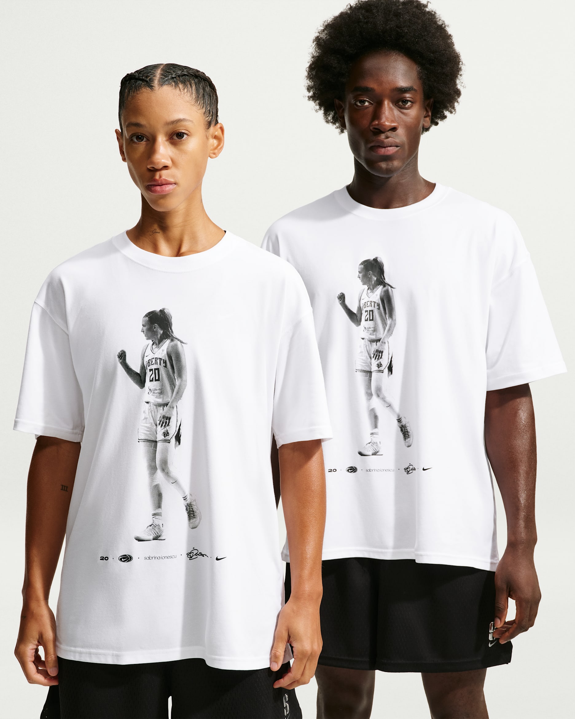 Sabrina Nike Dri-FIT Basketball T-Shirt - White