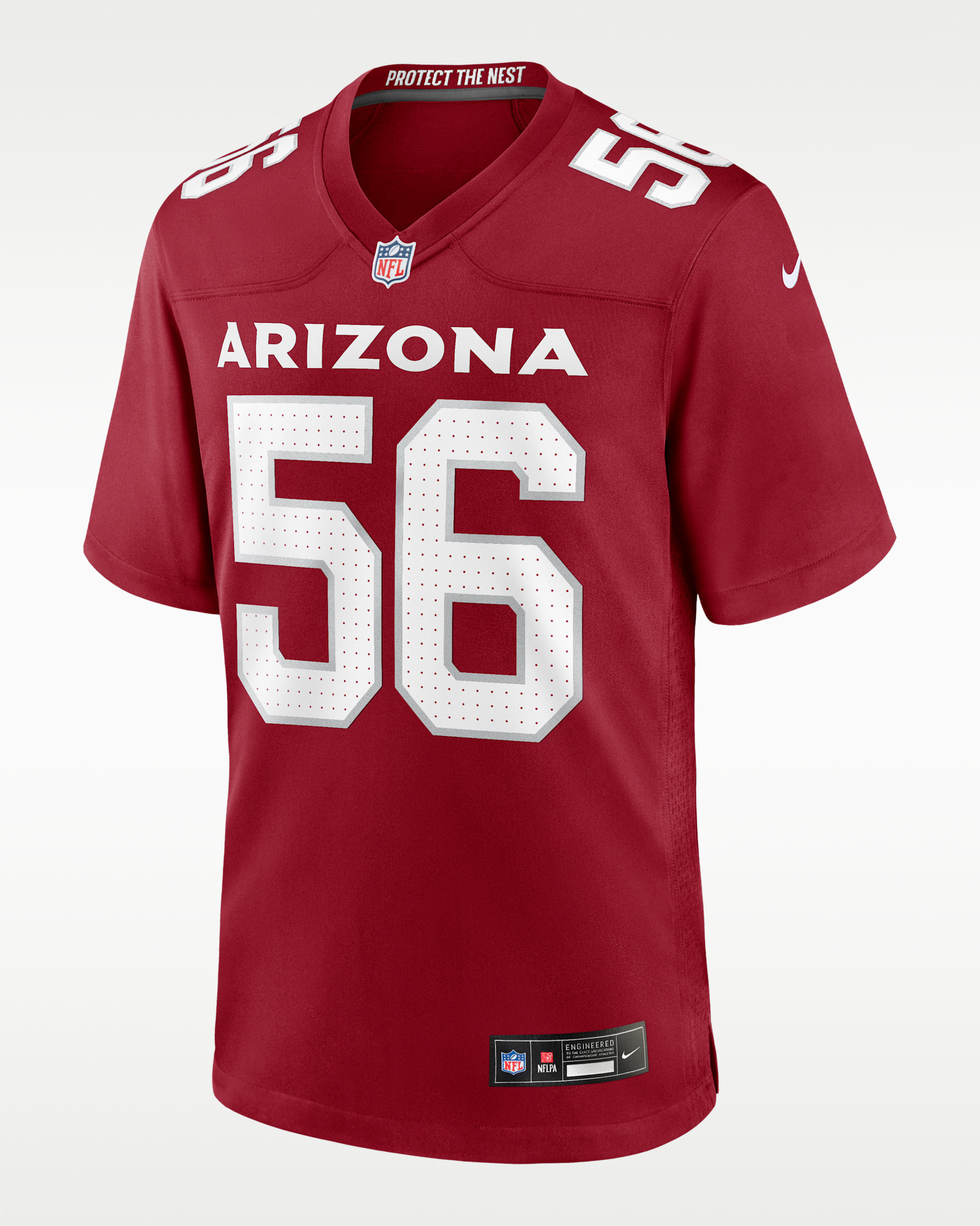 Jersey de fútbol americano Nike NFL Game para hombre Darius Robinson Arizona Cardinals - Rojo cardenal