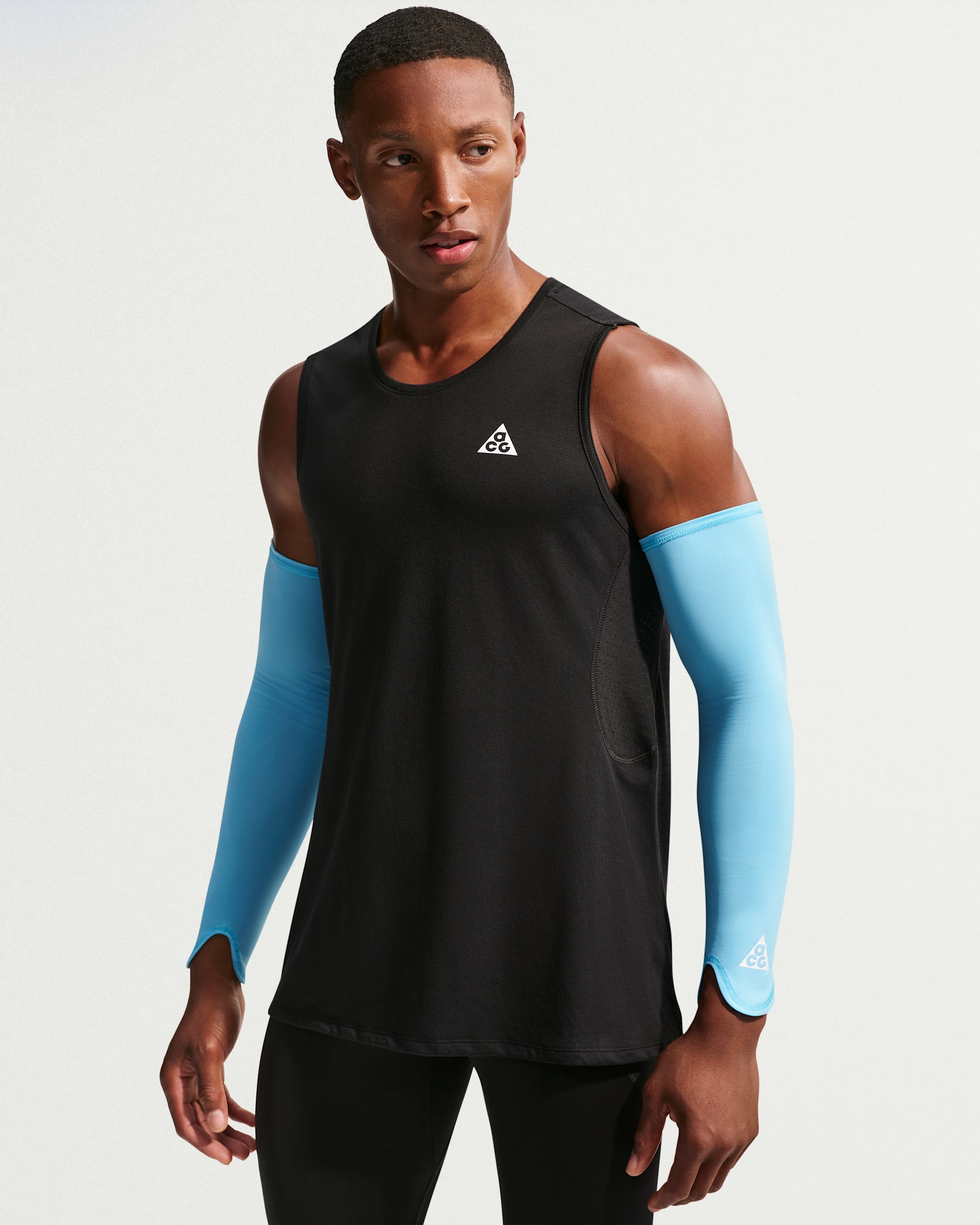 나이키 ACG UV 쿨링 슬리브(1켤레) - 발틱 블루/발틱 블루/서밋 화이트