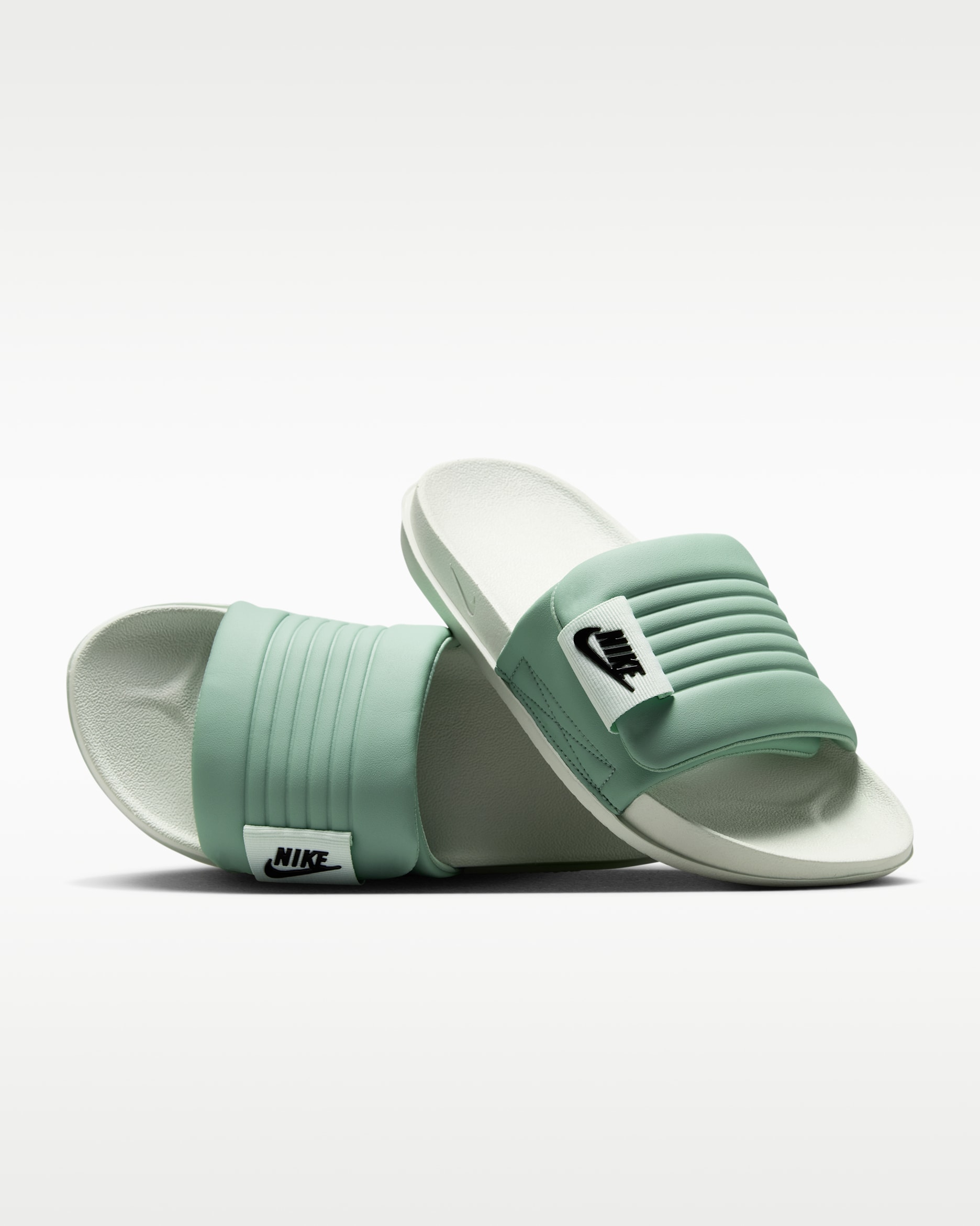 Chanclas para mujer Nike Offcourt Adjust - Verde ligero/Vapor/Negro