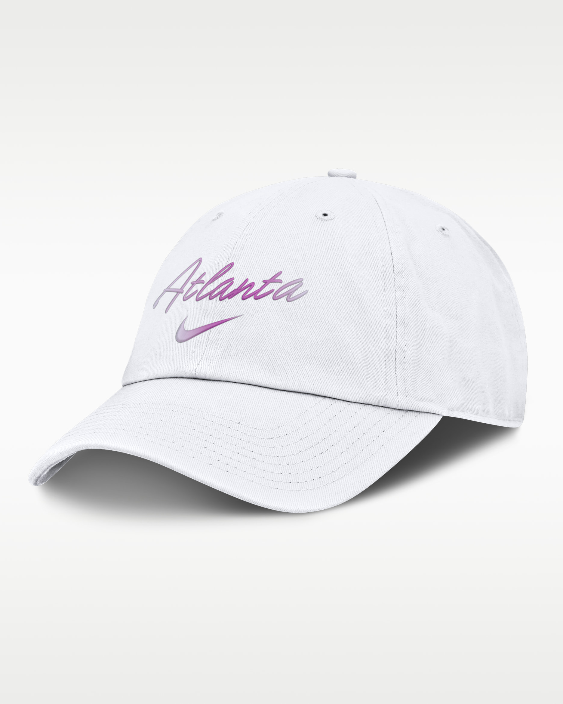 Atlanta Braves Club Women's Nike MLB Adjustable Hat - White