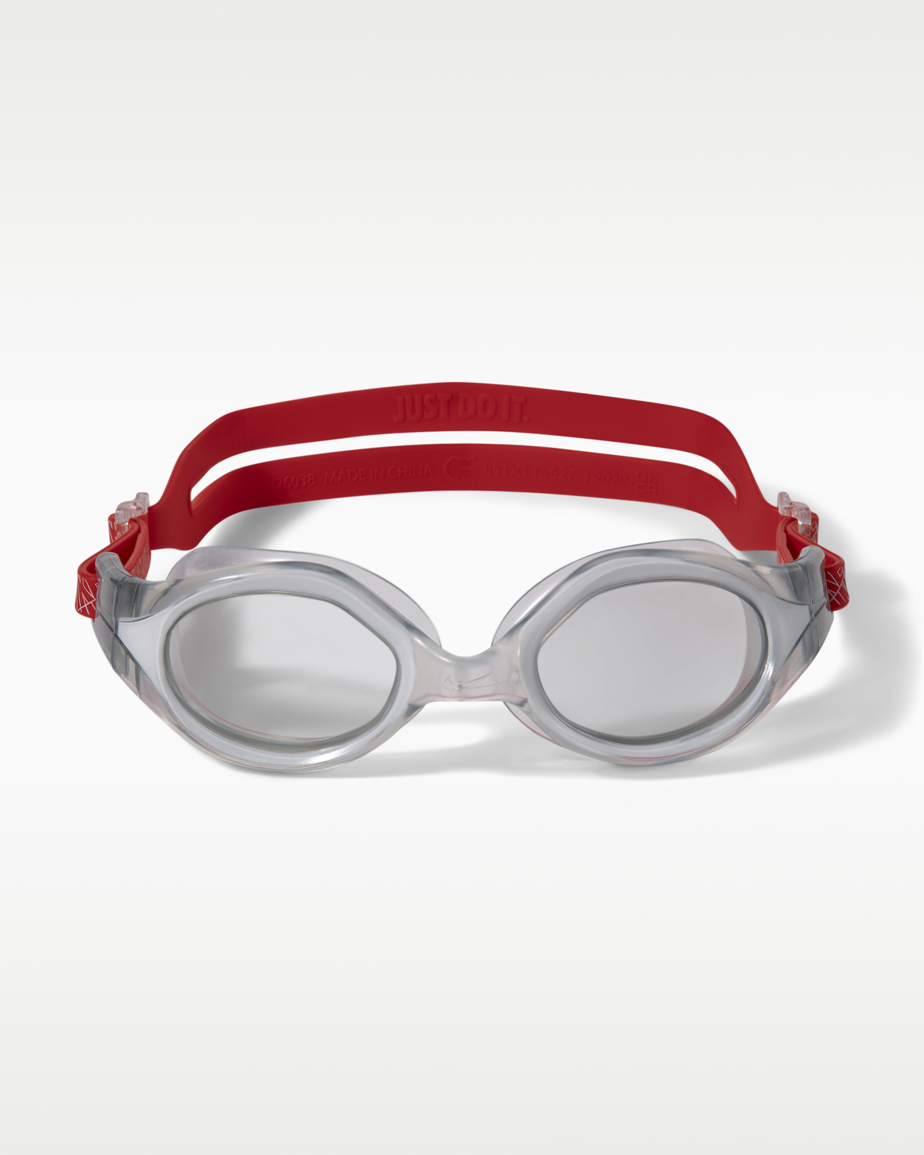 Goggles Nike Swim Flex Fusion - Transparente/Rojo/Gris neutro/Transparente