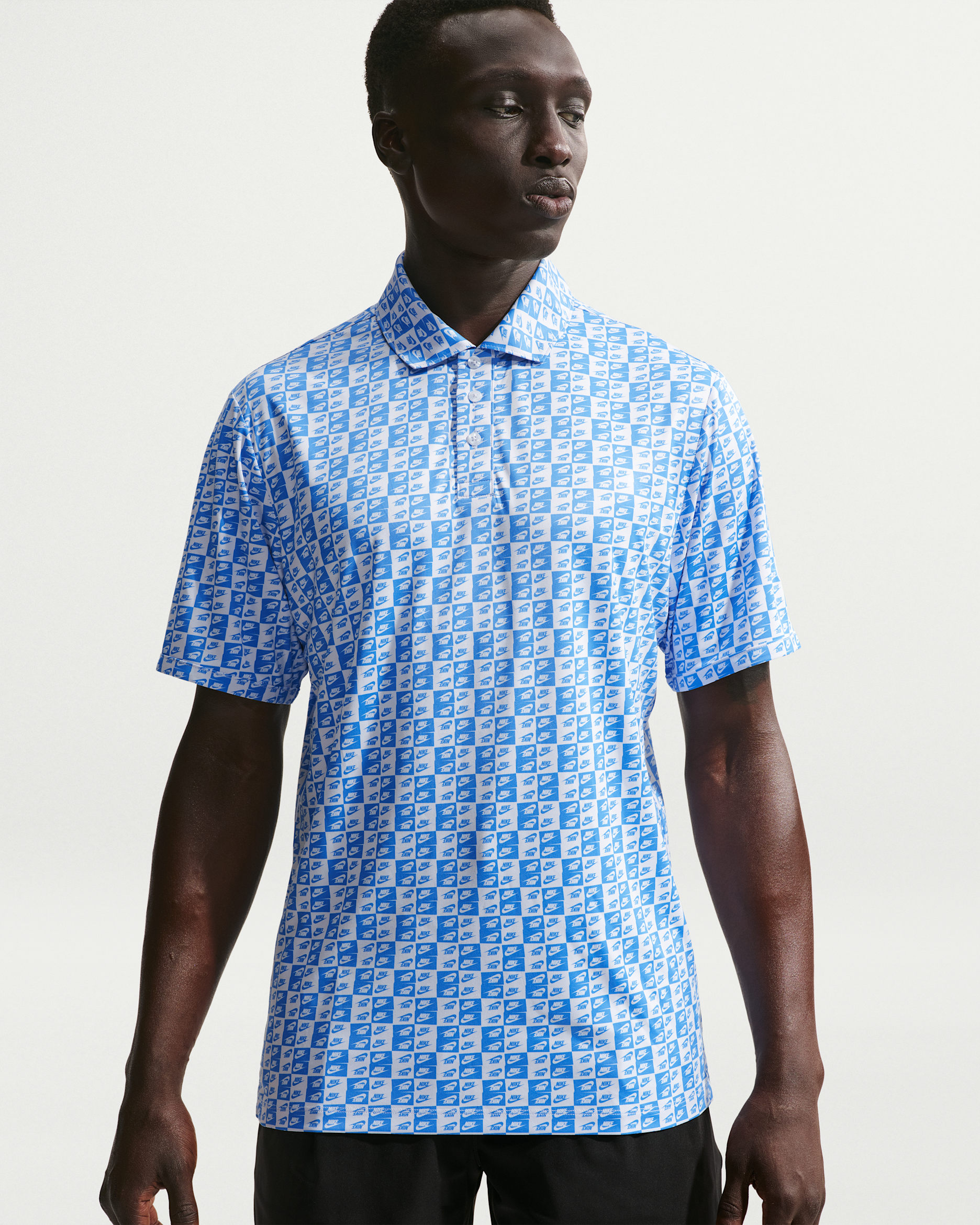 Polo de golf Dri-FIT para hombre Nike Par - Azul Pacífico