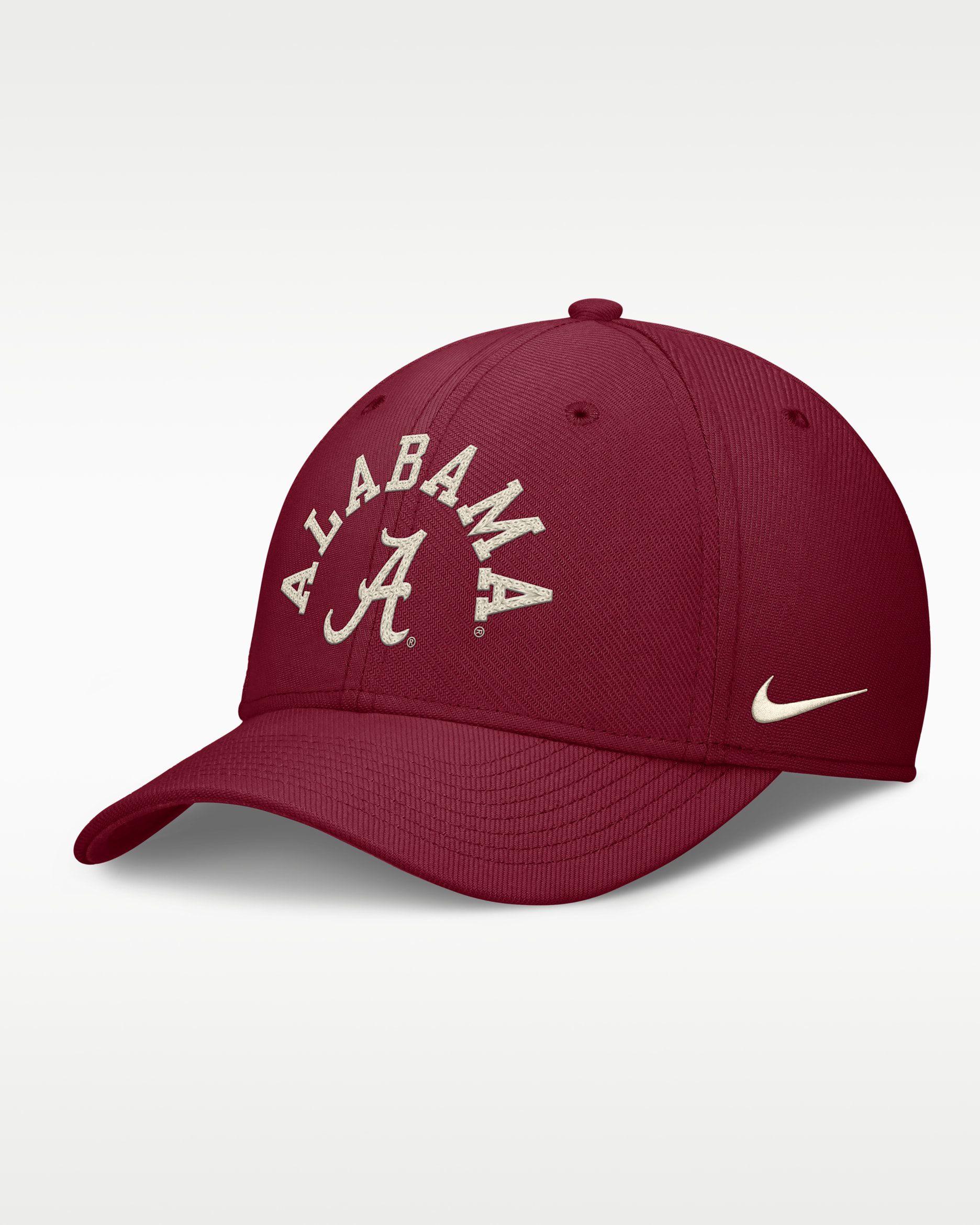 Alabama Campus Prep Men's Nike Dri-FIT College Hat - Crimson