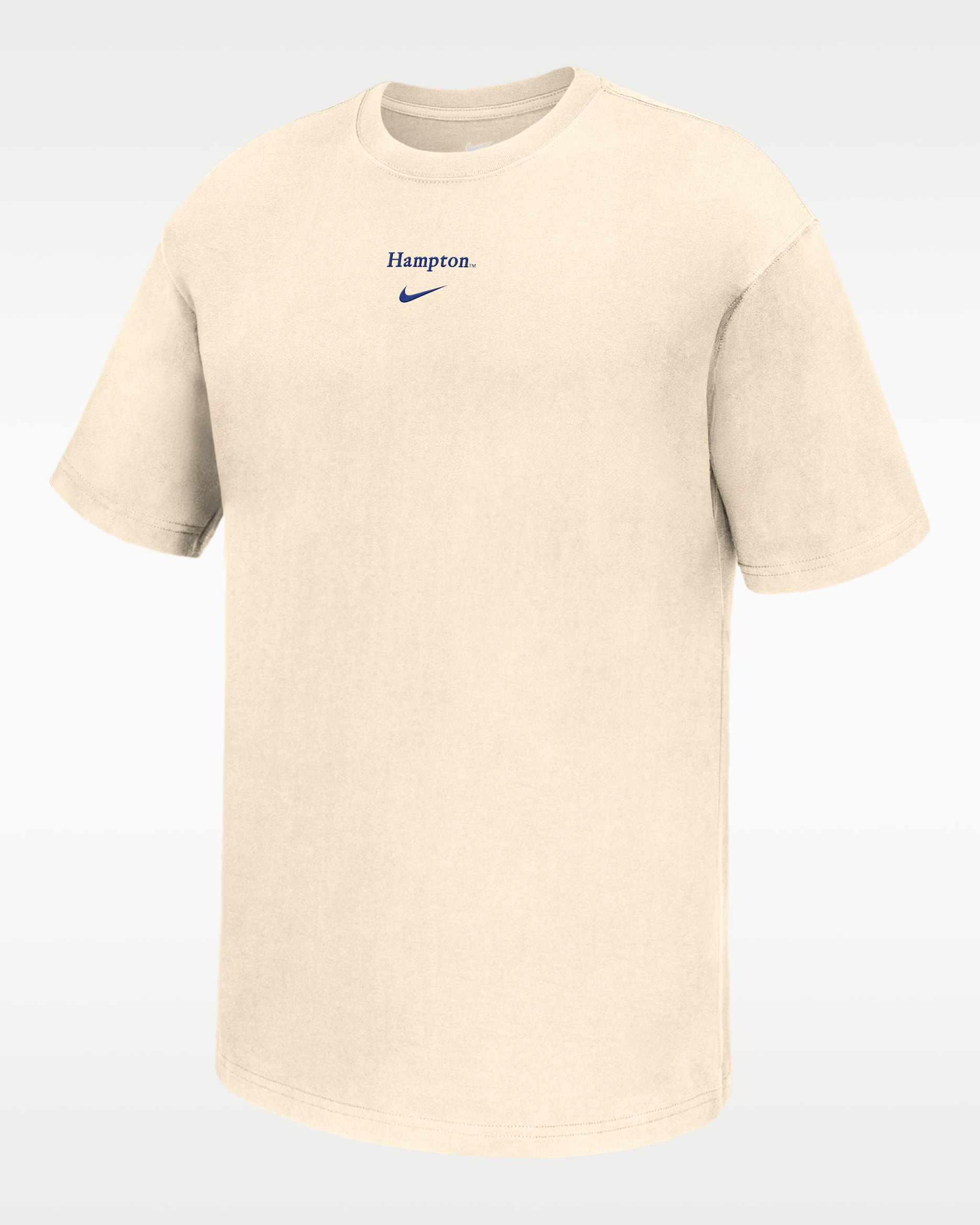 Nike College (Hampton University) Men's Short-Sleeve T-Shirt - Natural