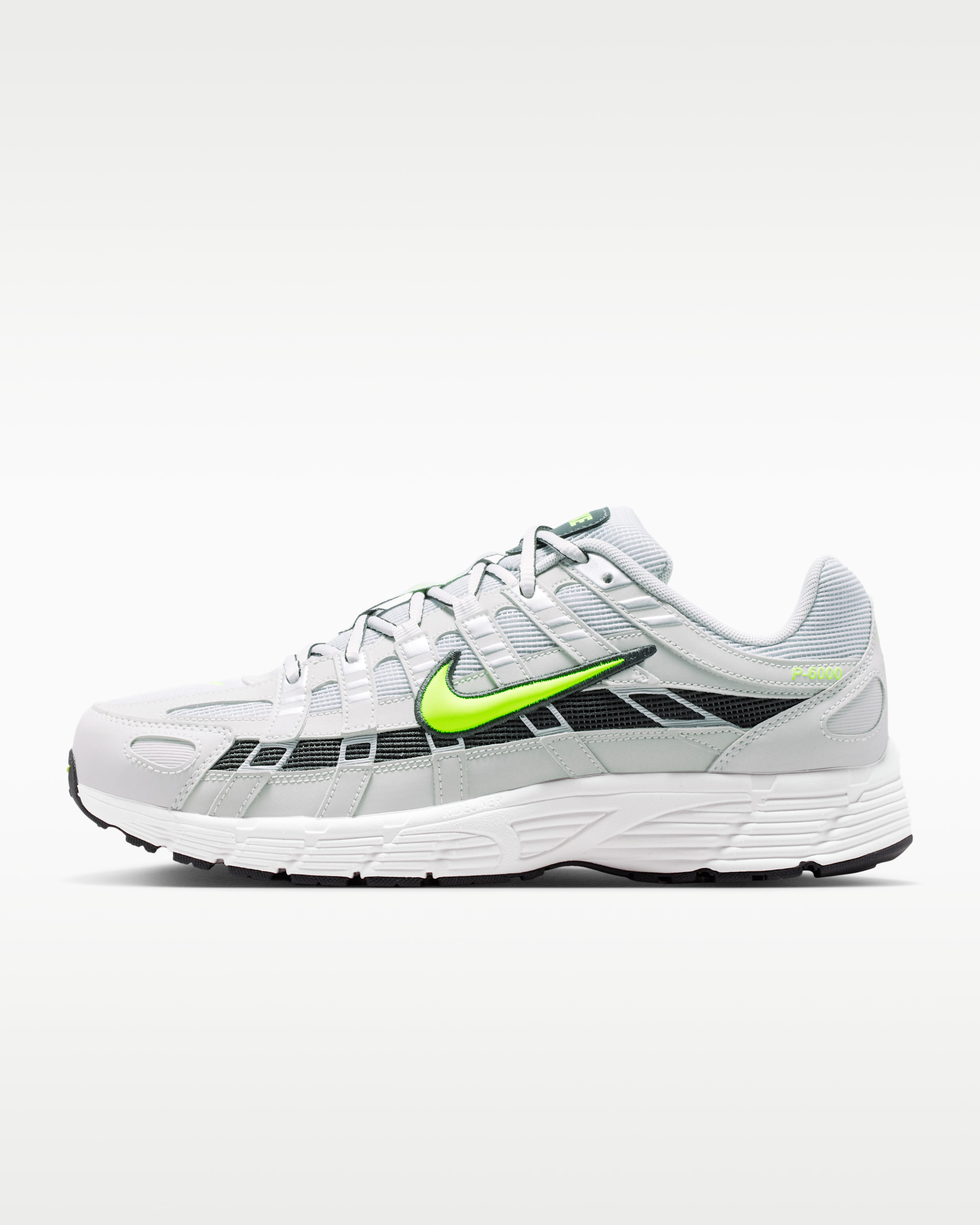 Nike P-6000 Men's Shoes - Grey Fog/Dark Smoke Grey/Summit White/Volt