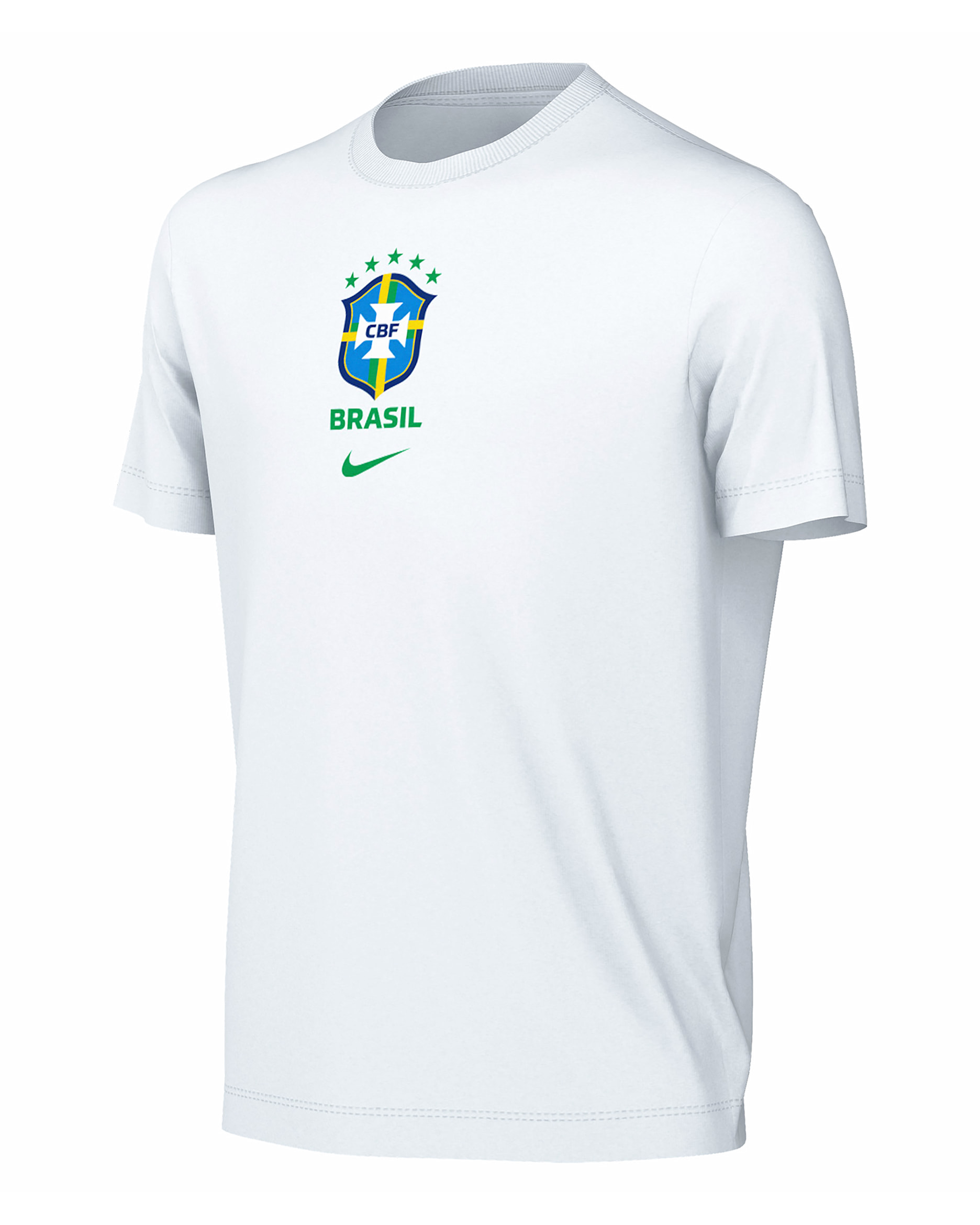 Brazil Big Kids' Nike Soccer T-Shirt - White