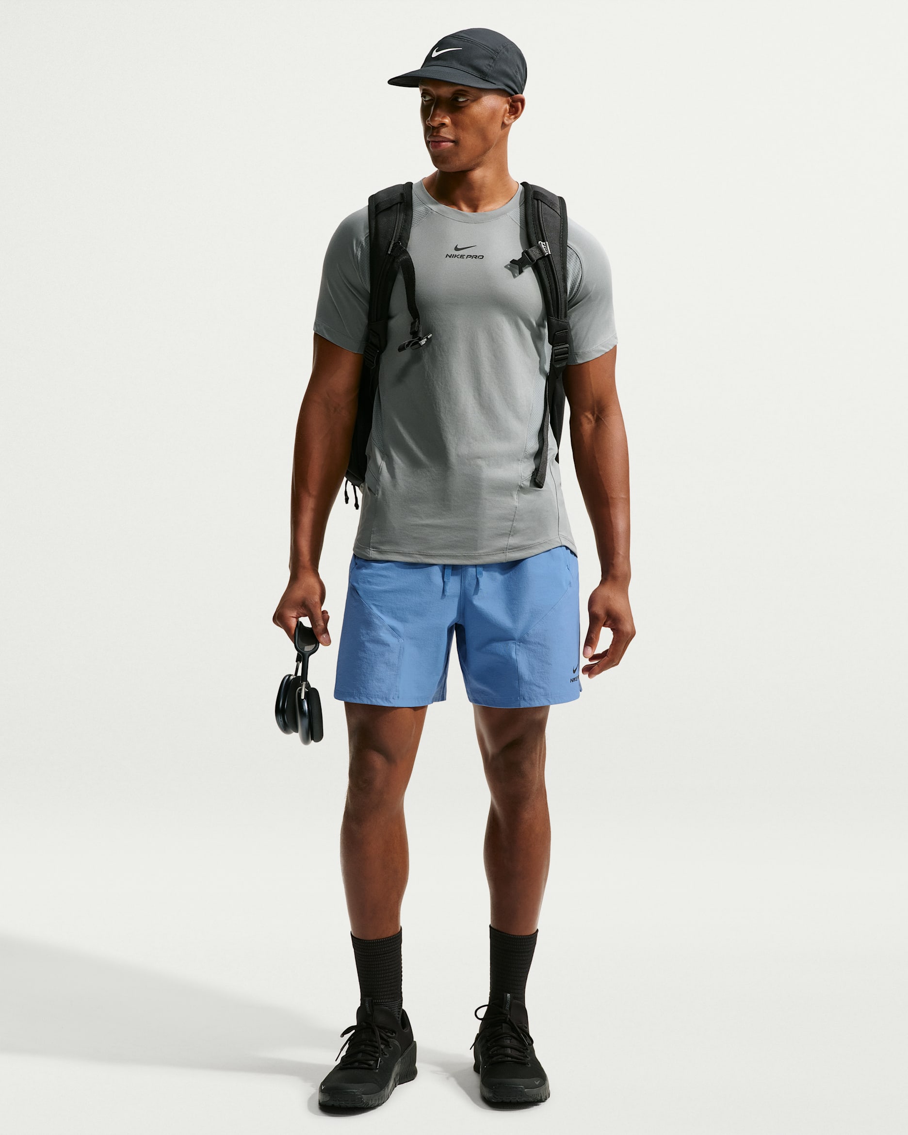 Nike Pro Training Men's Dri-FIT ADV 6" Shorts - Indigo Storm/Indigo Storm/Black