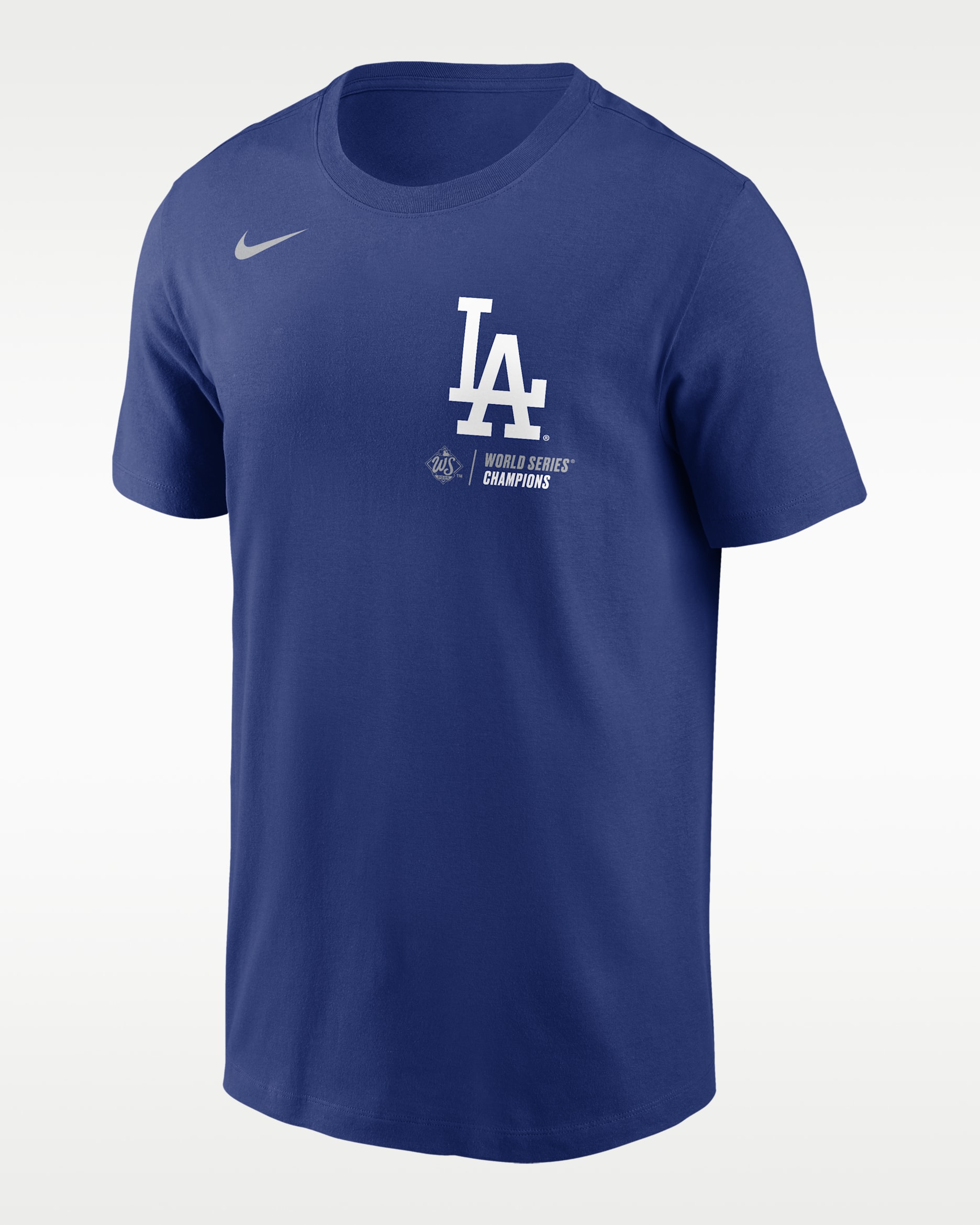 Los Angeles Dodgers 2025 World Series Champions Roster Men's Nike MLB T-Shirt - Royal
