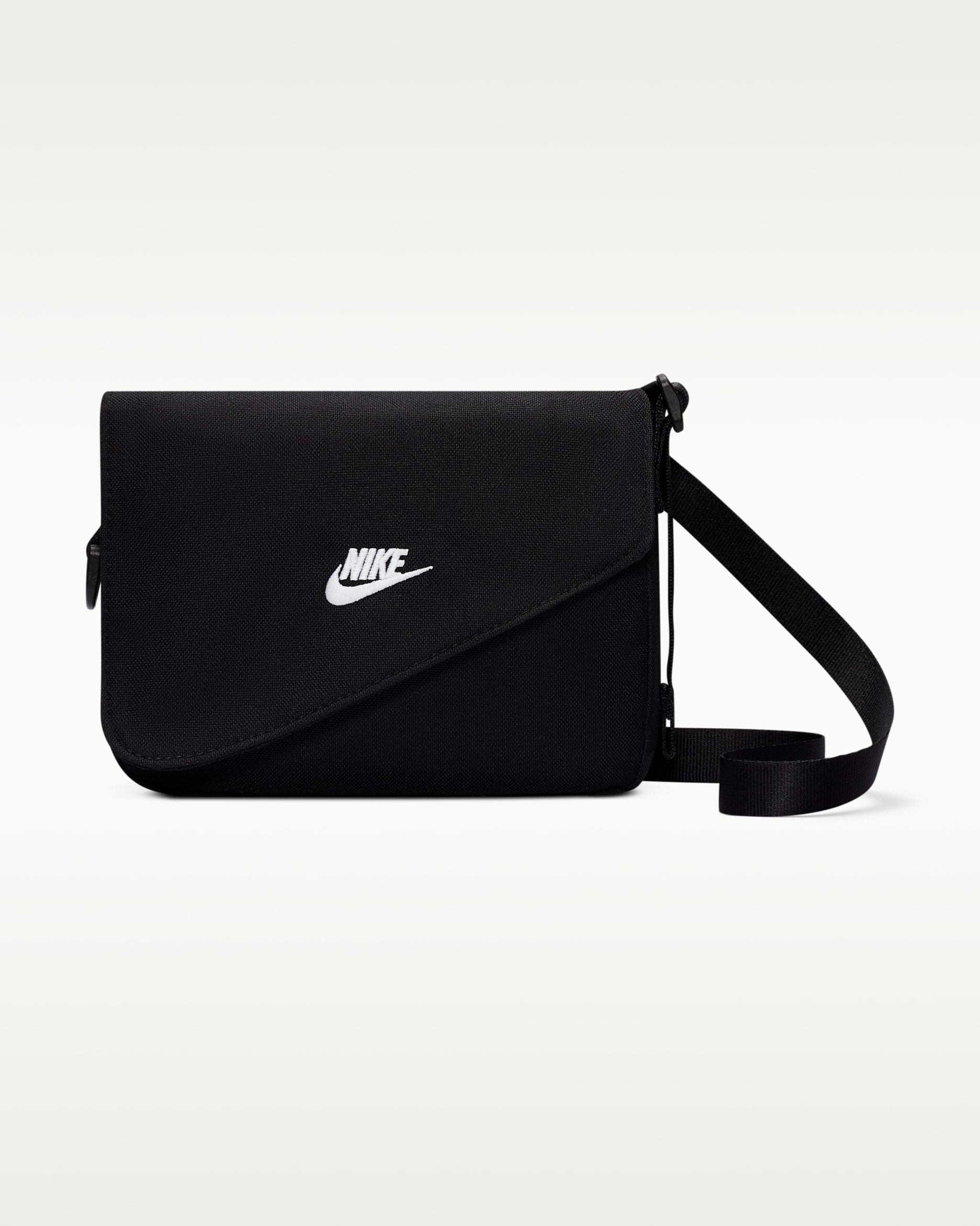 Sac à bandoulière Nike Heritage (1 L) - Noir/Noir/Blanc