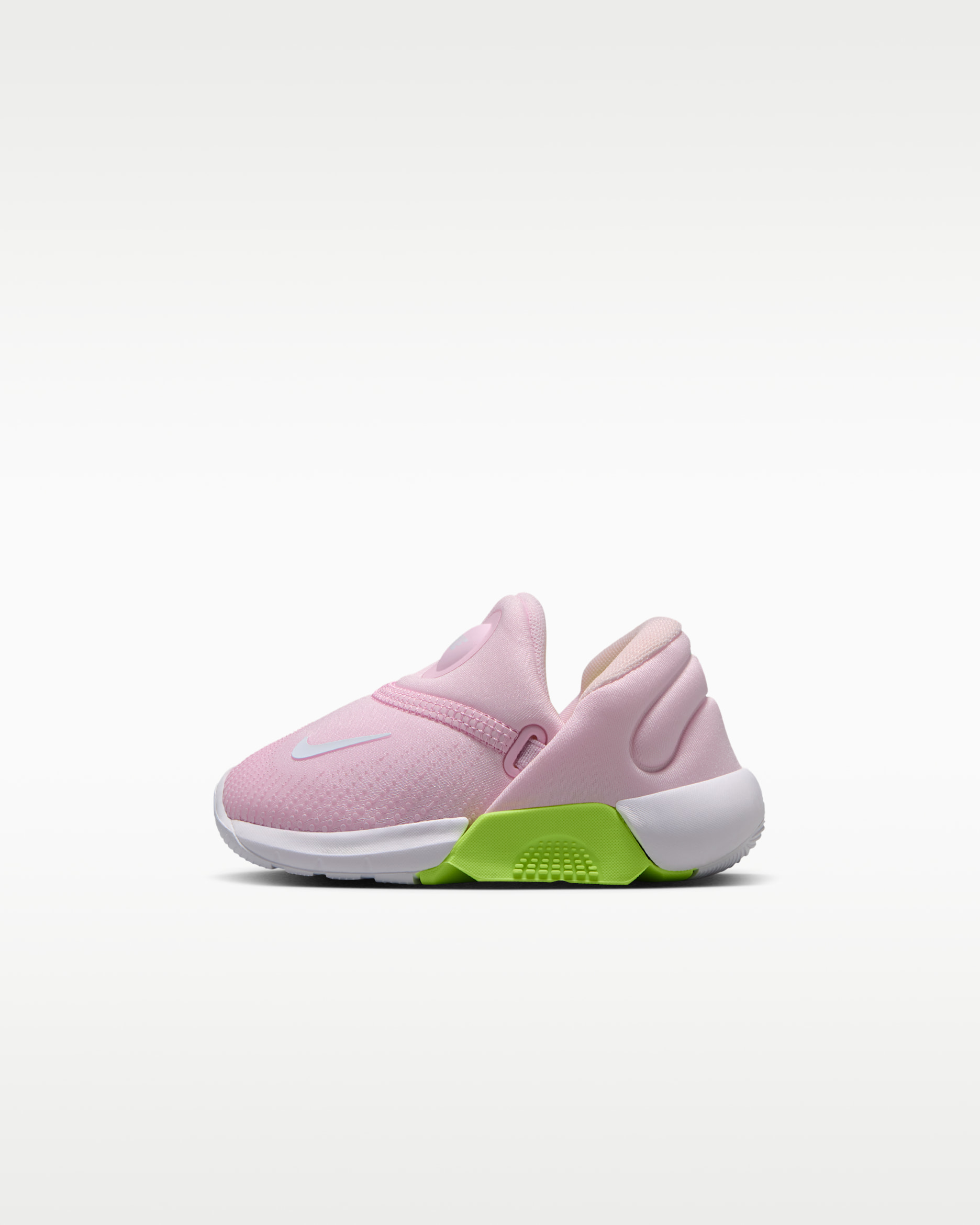 Nike Swoosh Go Baby/Toddler Shoes - Pink Foam/Volt/Barely Volt/Sail