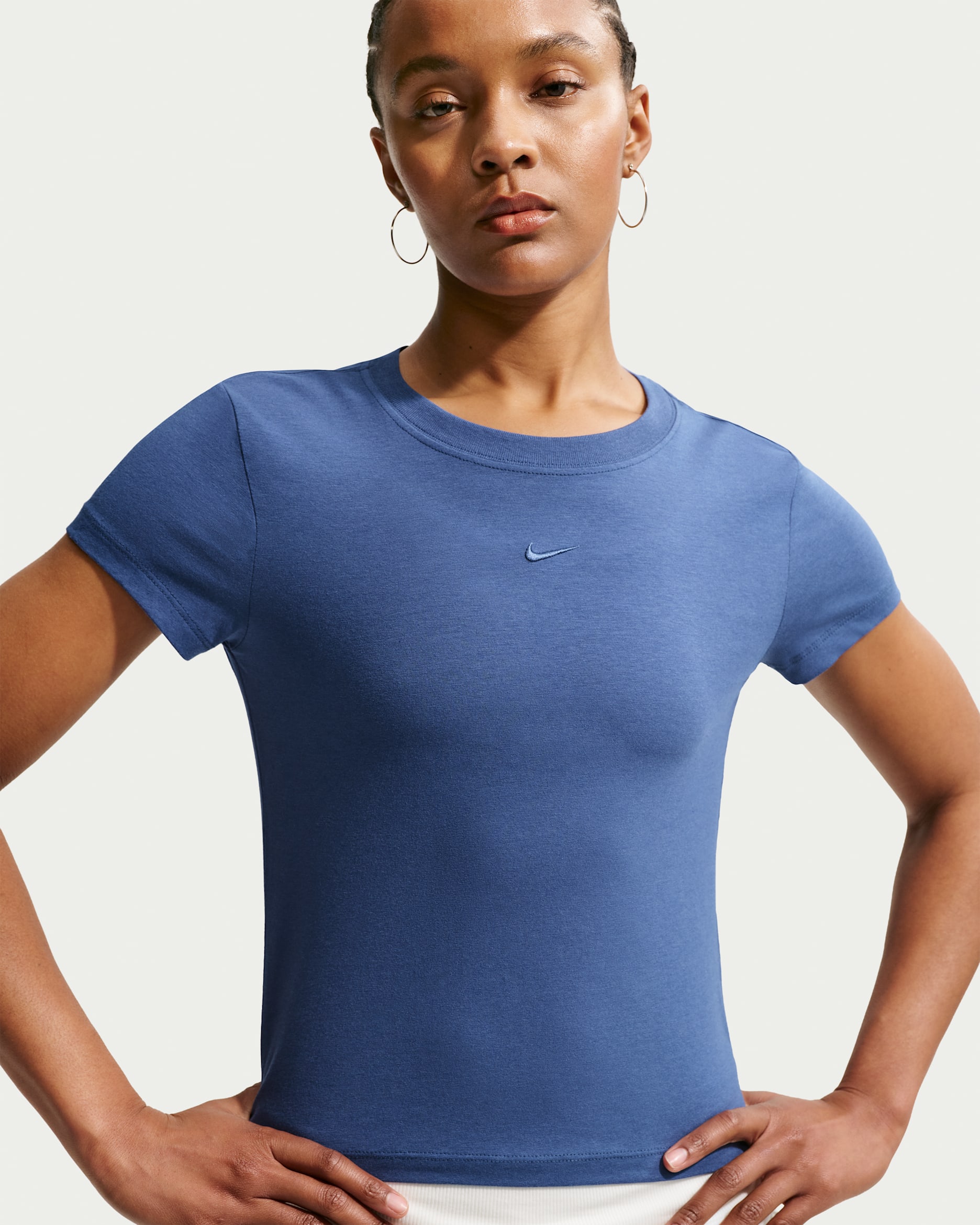 Nike Sportswear Chill Knit Women's T-Shirt - Mystic Navy