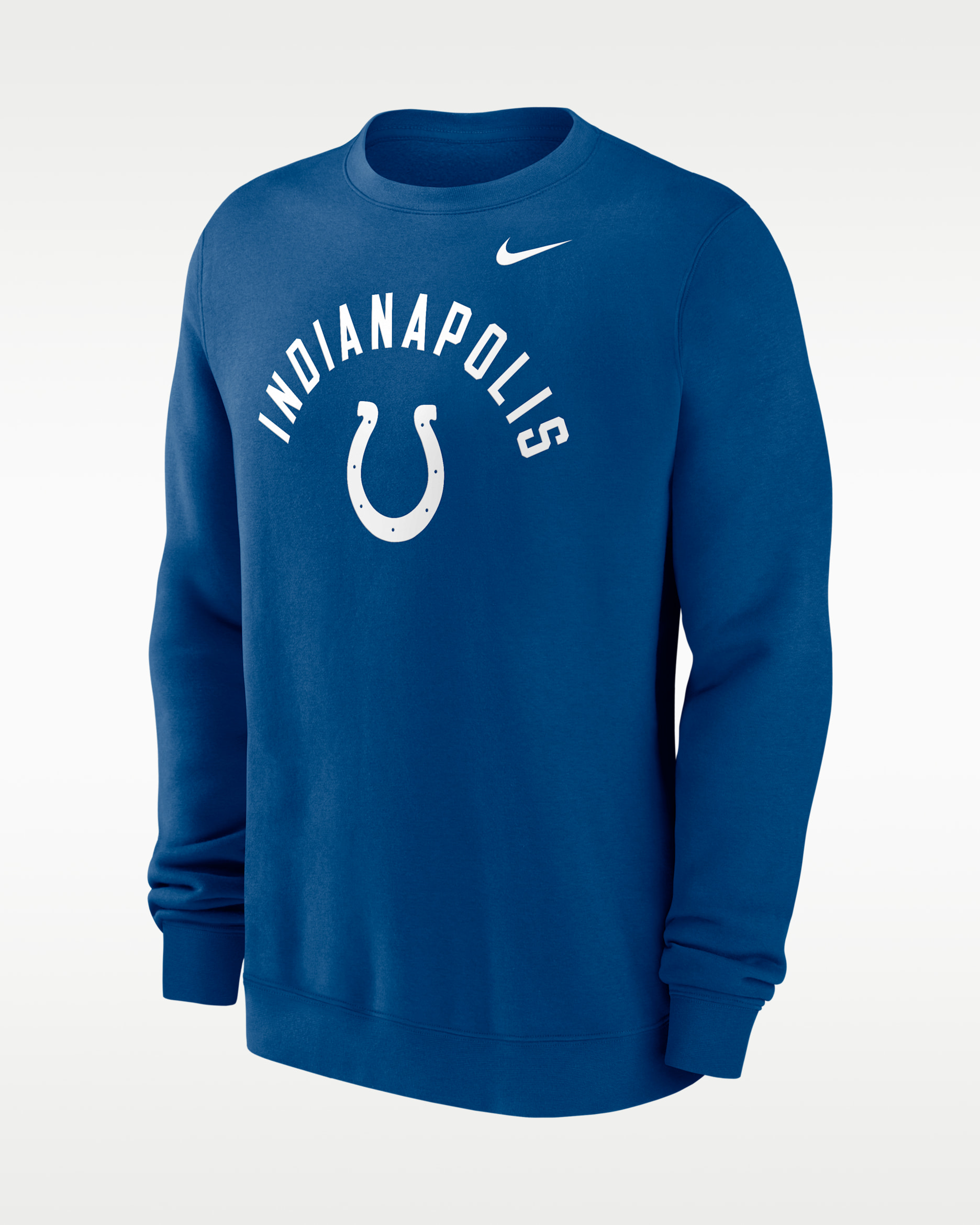 Indianapolis Colts Club Men's Nike NFL Pullover Crew - Blue