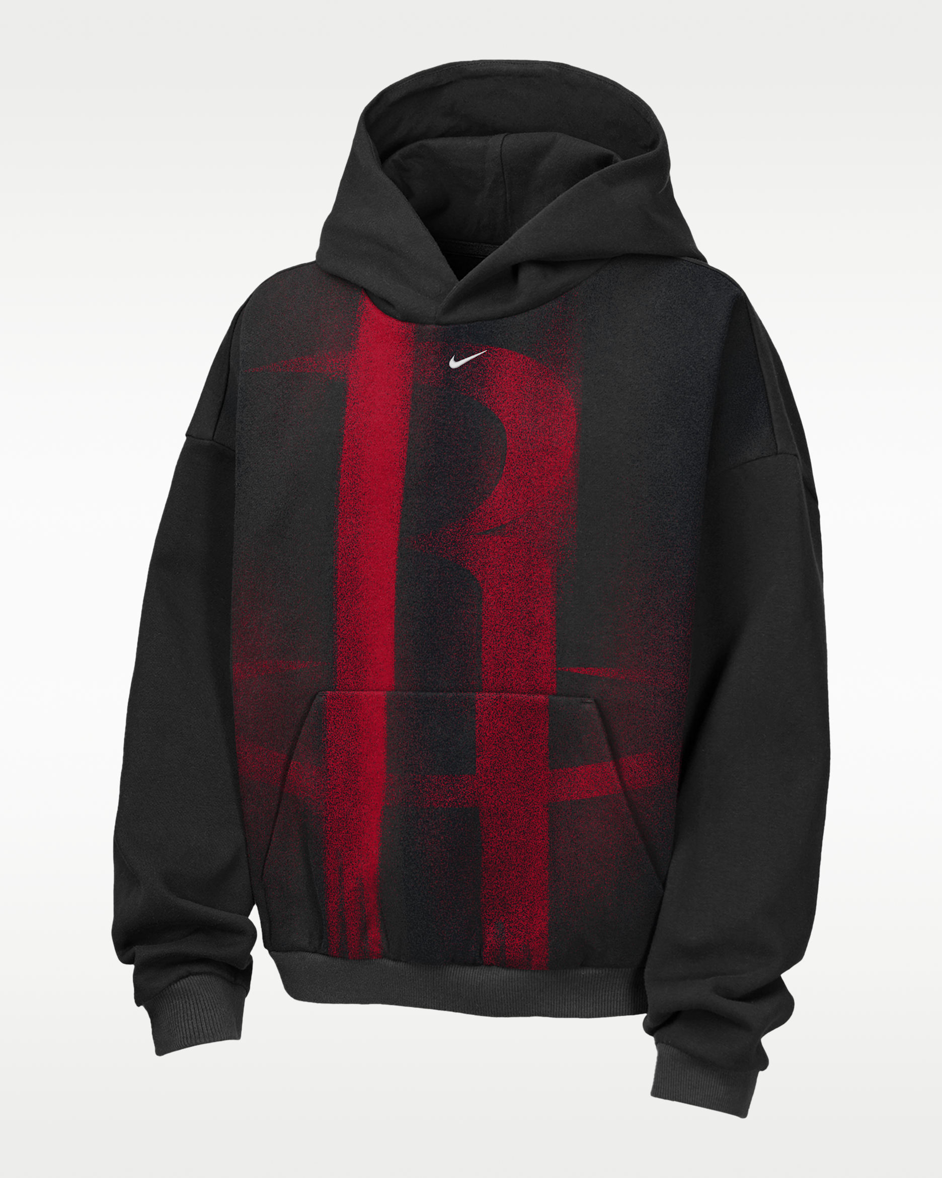 Houston Rockets Big Kids' Nike Basketball Hoodie - Black