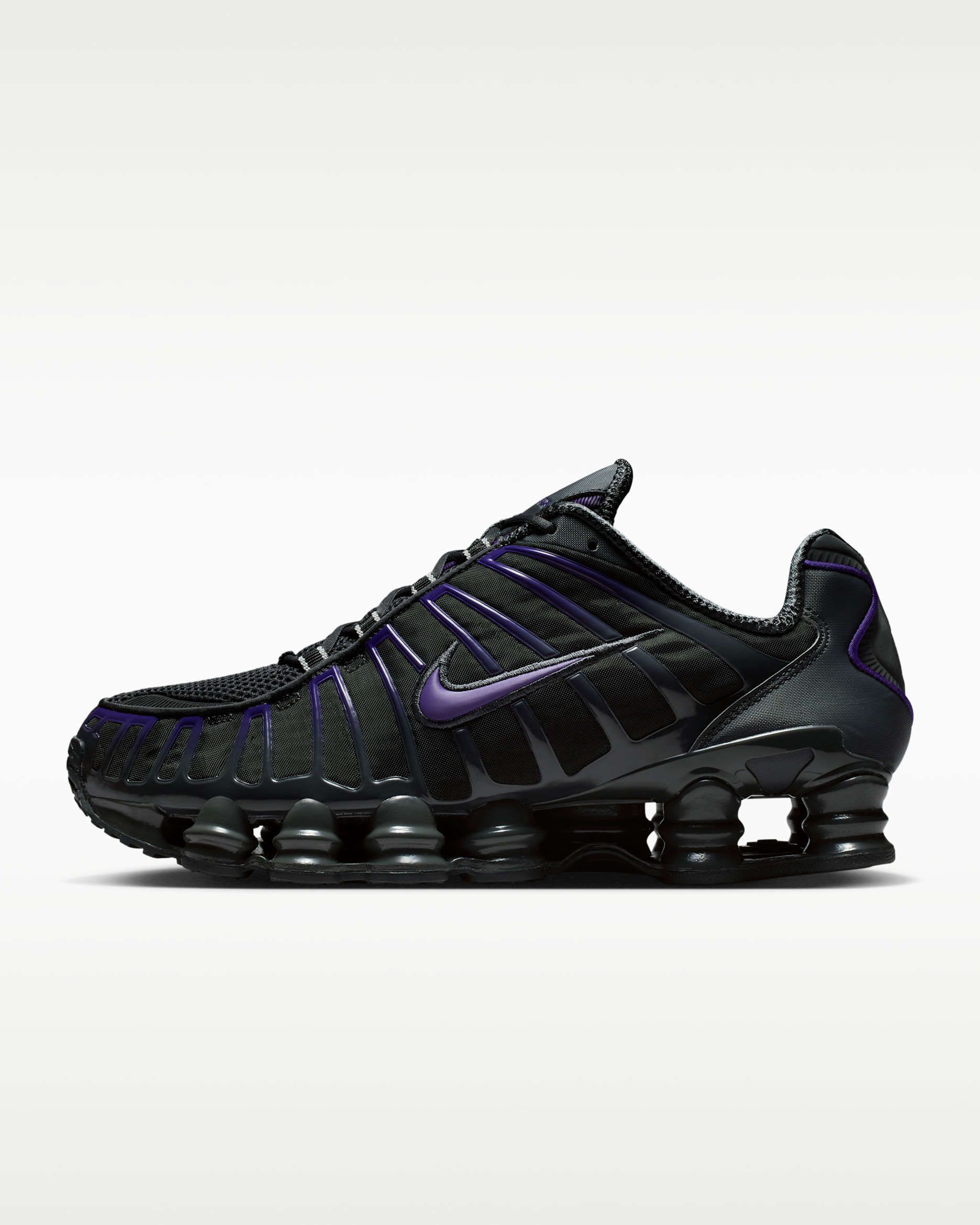 Nike Shox TL Men's Shoes - Dark Smoke Grey/Court Purple