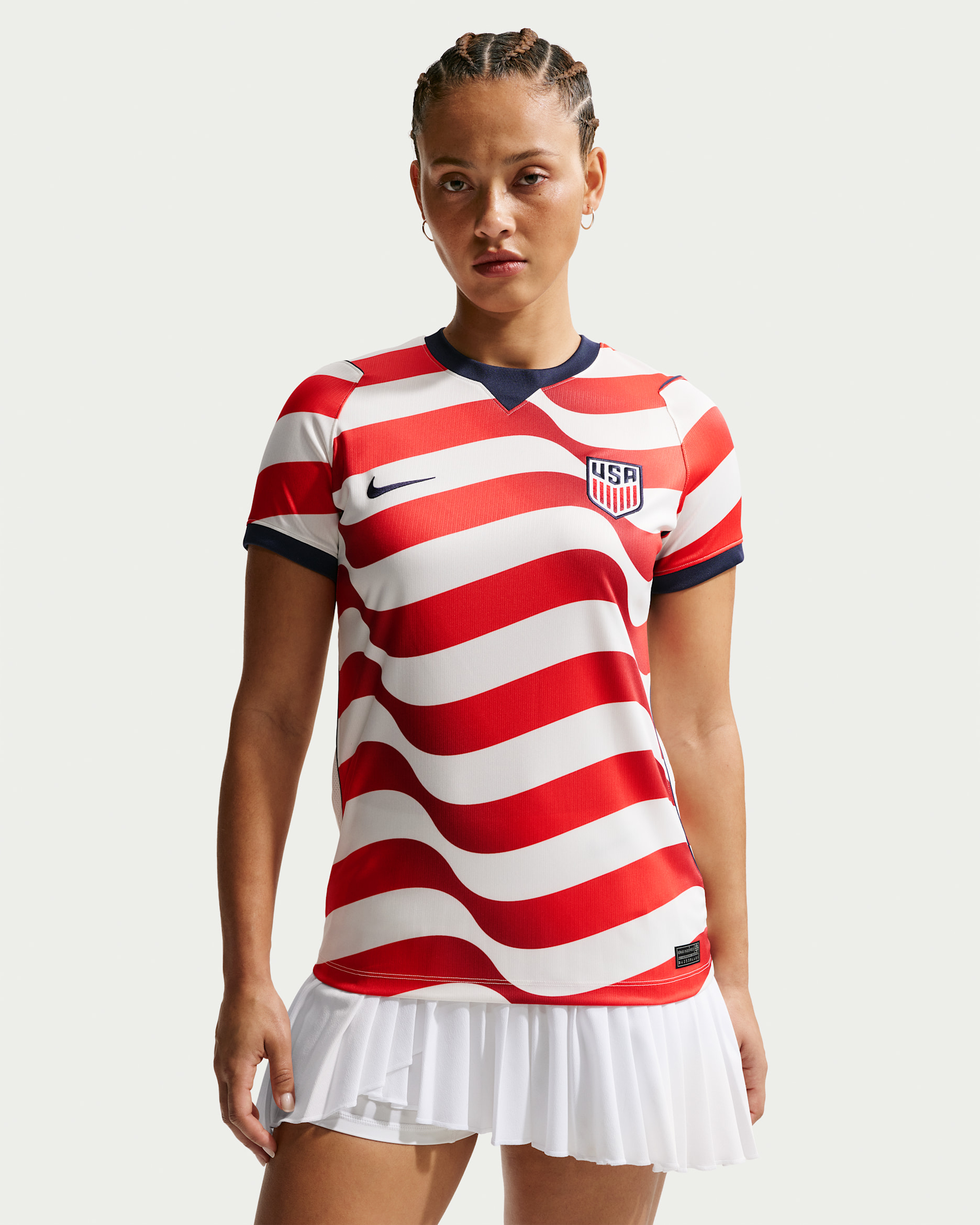 USMNT 2026 Stadium Home Women's Nike Dri-FIT Soccer Replica Jersey - Sail/Midnight Navy/Midnight Navy