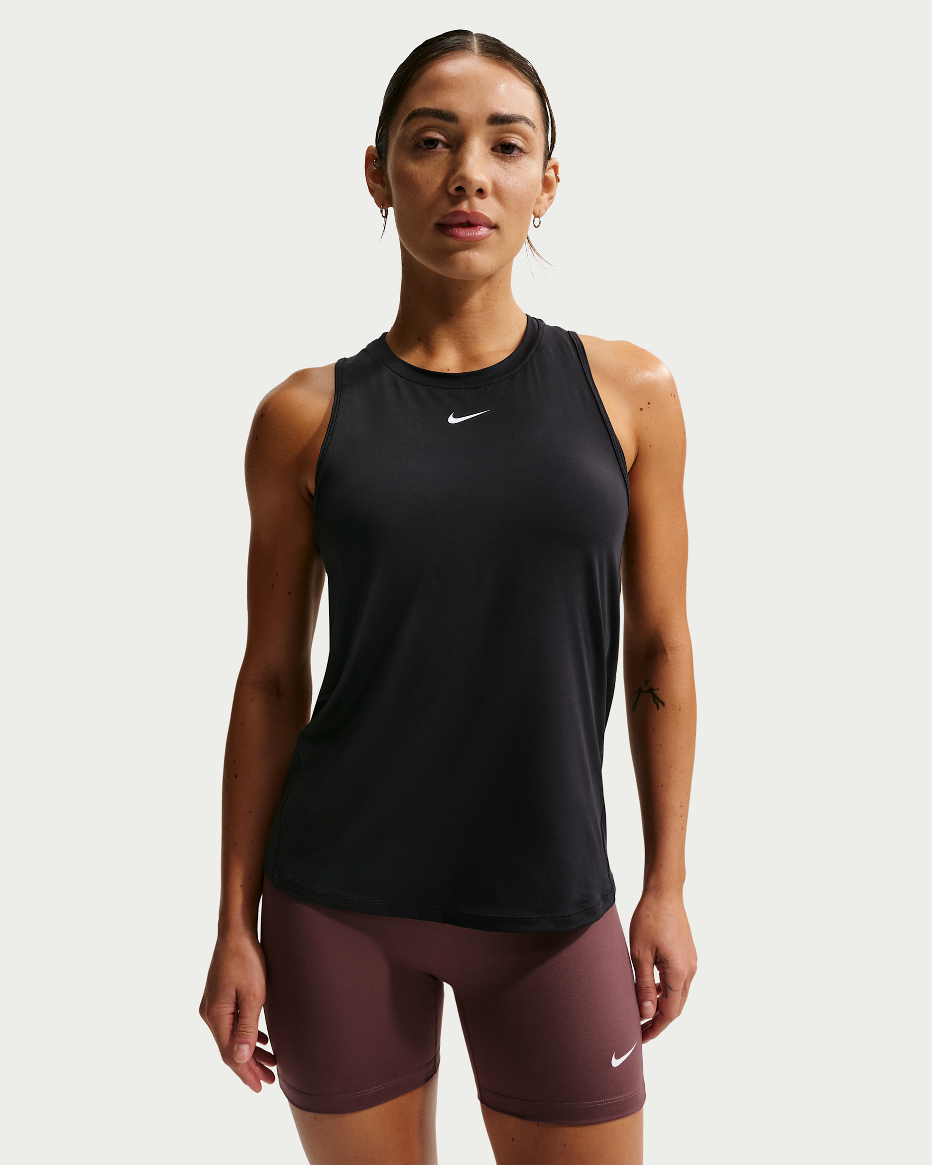 Nike One Classic Women's Dri-FIT Tank Top - Black/White