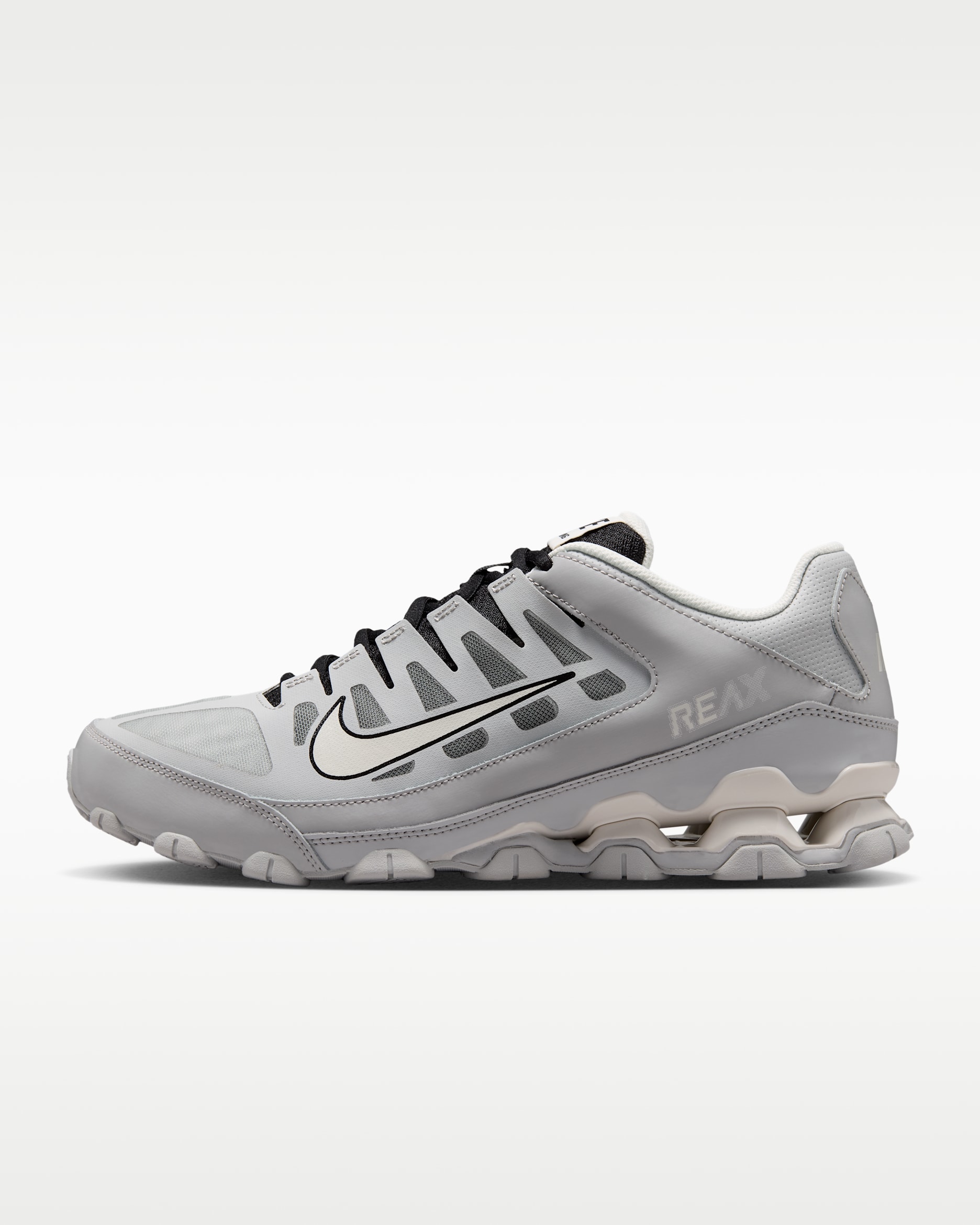 Chaussure d'entraînement Nike Reax 8 TR pour homme - Grey Fog/Noir/Sail
